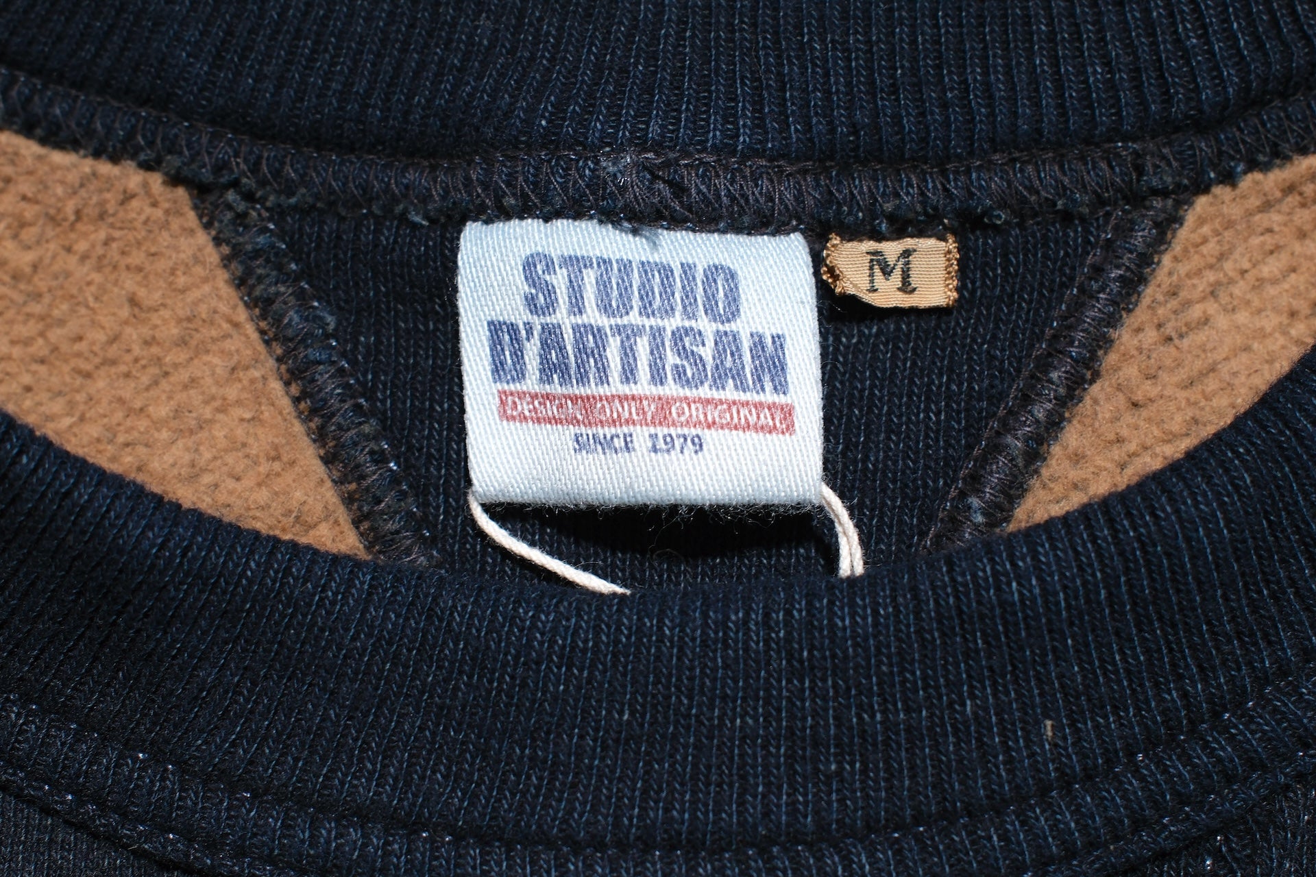 Studio D'Artisan 12oz Loopwheeled Sweatshirt (Aishibu Indigo)