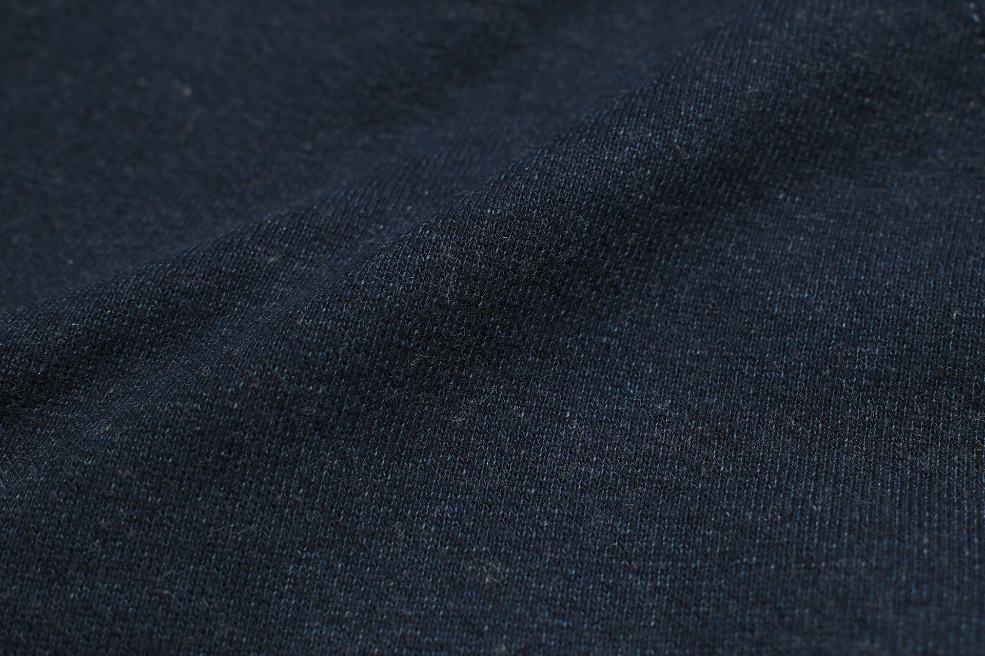 Studio D'Artisan 12oz Loopwheeled Sweatshirt (Aishibu Indigo)