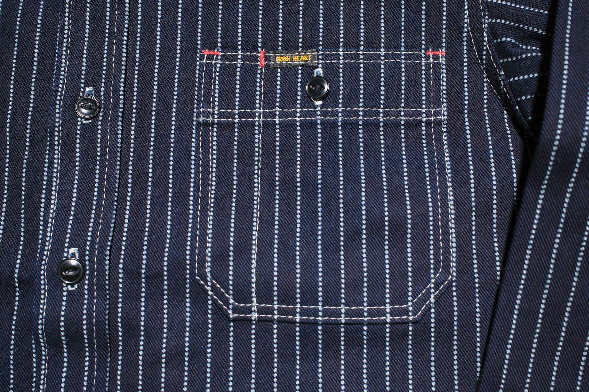 Iron Heart 12oz Wabash Workshirt (Indigo)