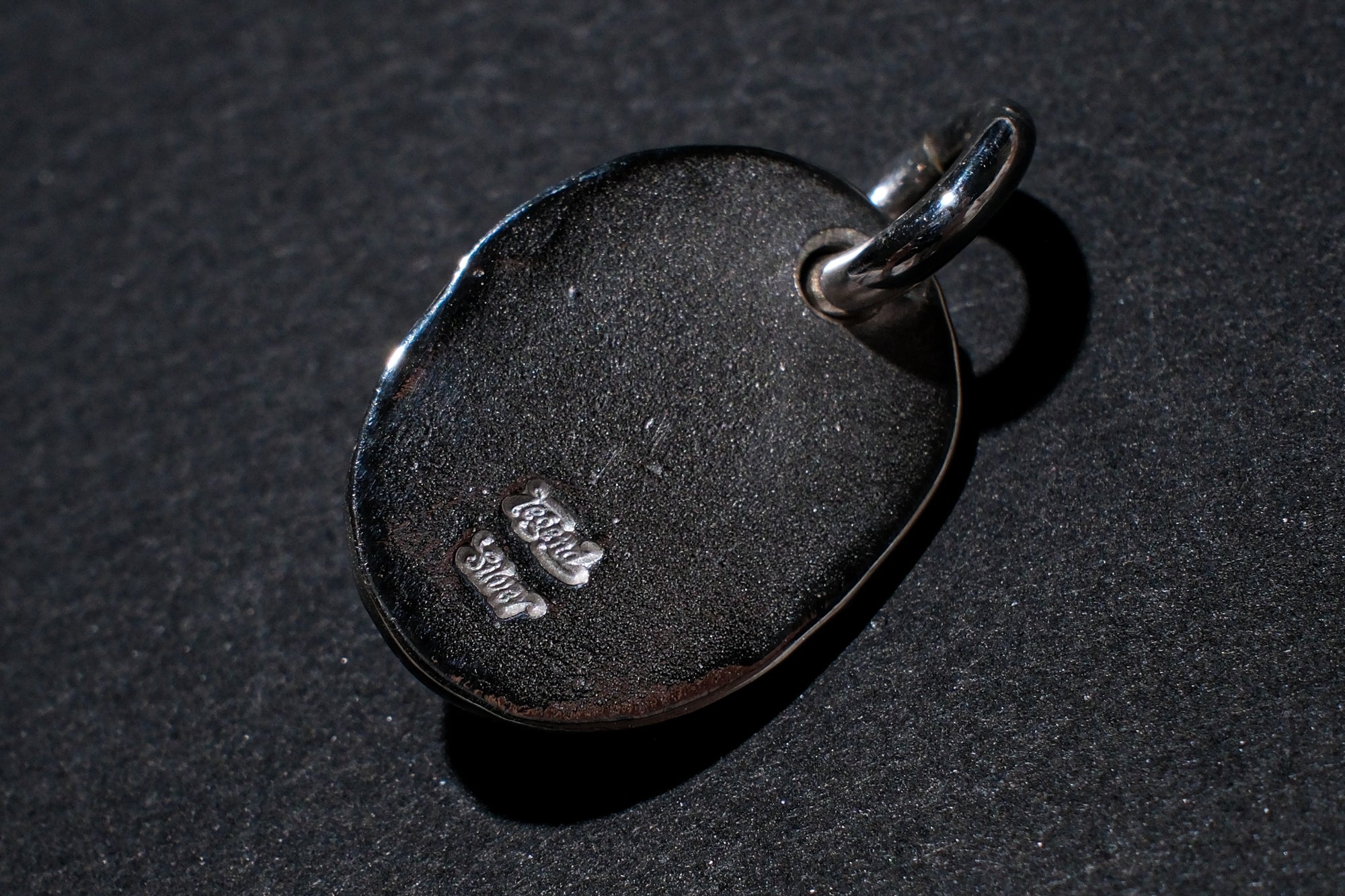 Legend Size Large "Plate" Pendant With Blue Topaz (P-3-BT)