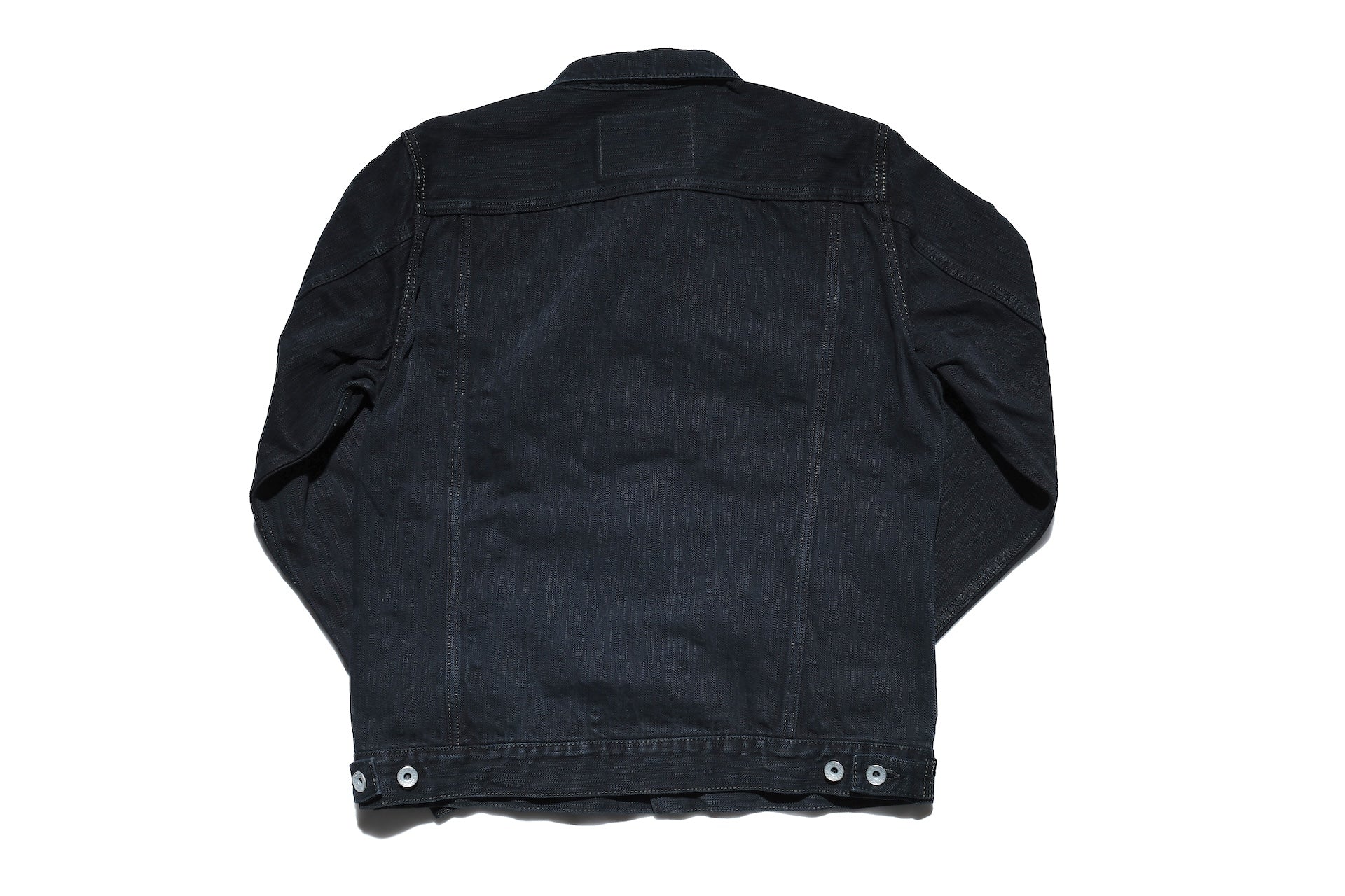 Iron Heart 16oz Black Overdyed Slubby Type 3 Denim Jacket