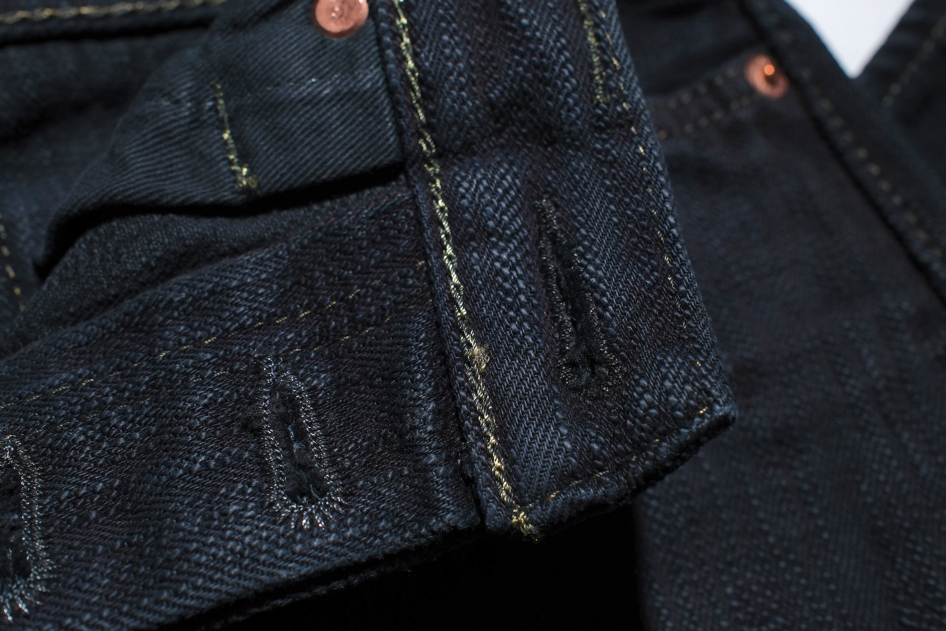 Iron Heart 16oz 777S-SLBod 'Black-Overdyed' Denim (Super Slim Tapered Fit)