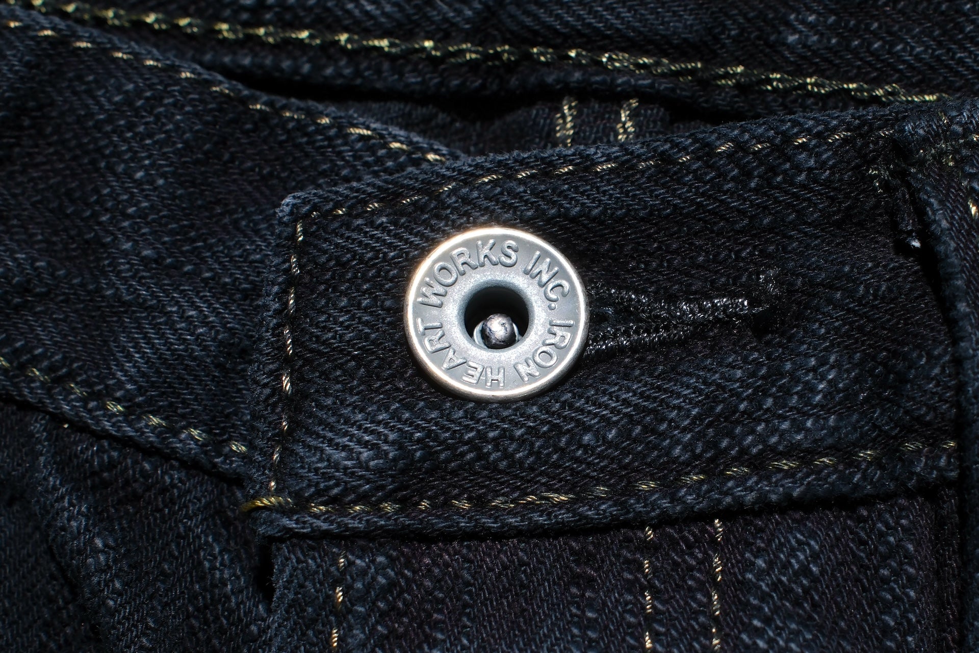 Iron Heart 16oz 888S-SLBod 'Black-Overdyed' Denim (Straight Tapered Fit)