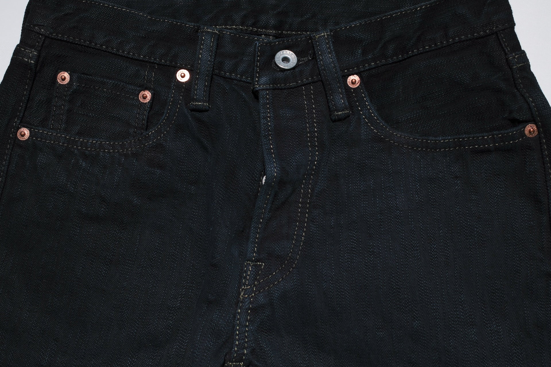 Iron Heart 16oz 777S-SLBod 'Black-Overdyed' Denim (Super Slim Tapered Fit)