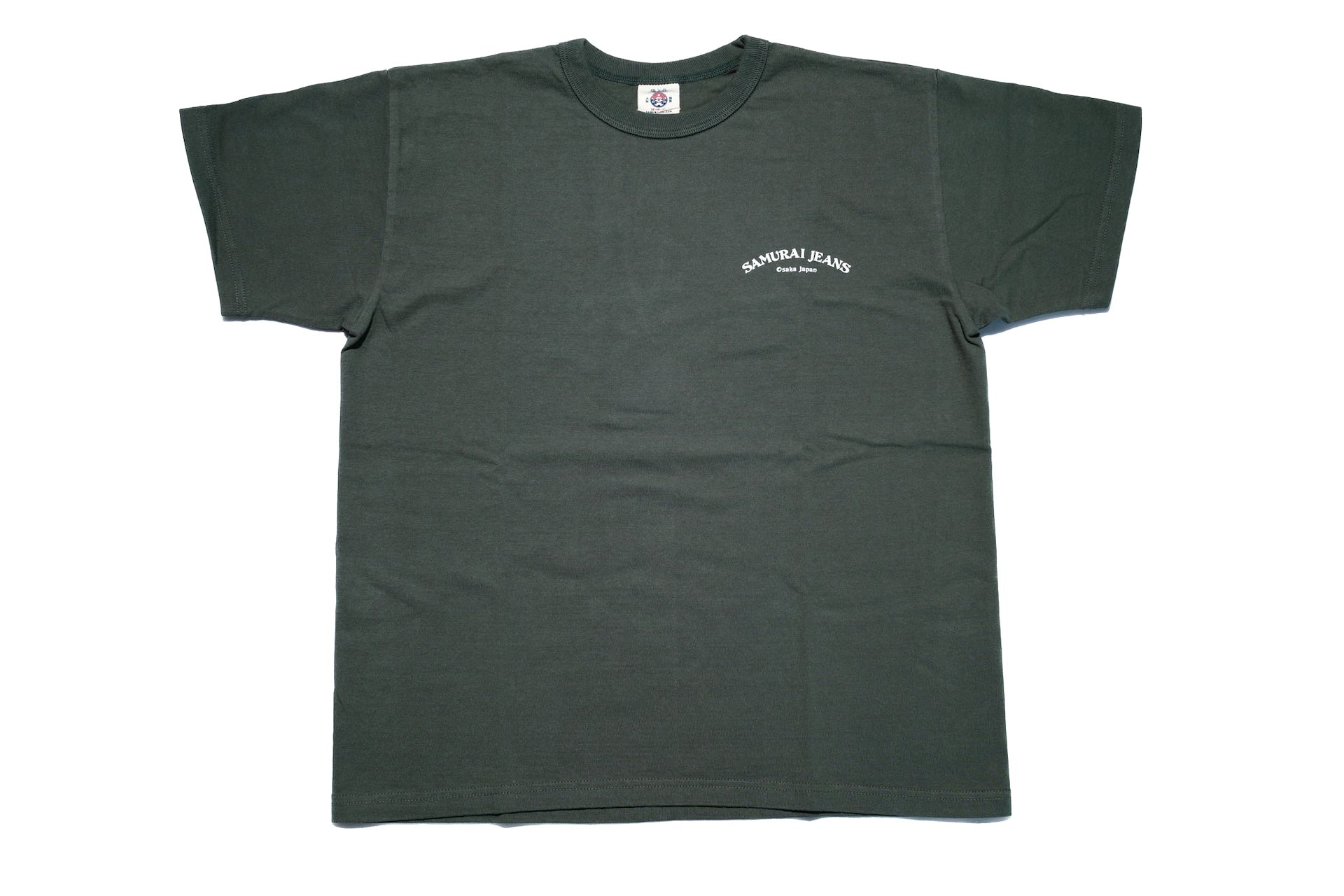 Samurai 8.5oz "Bonsai" Loopwheeled Tee (Olive)