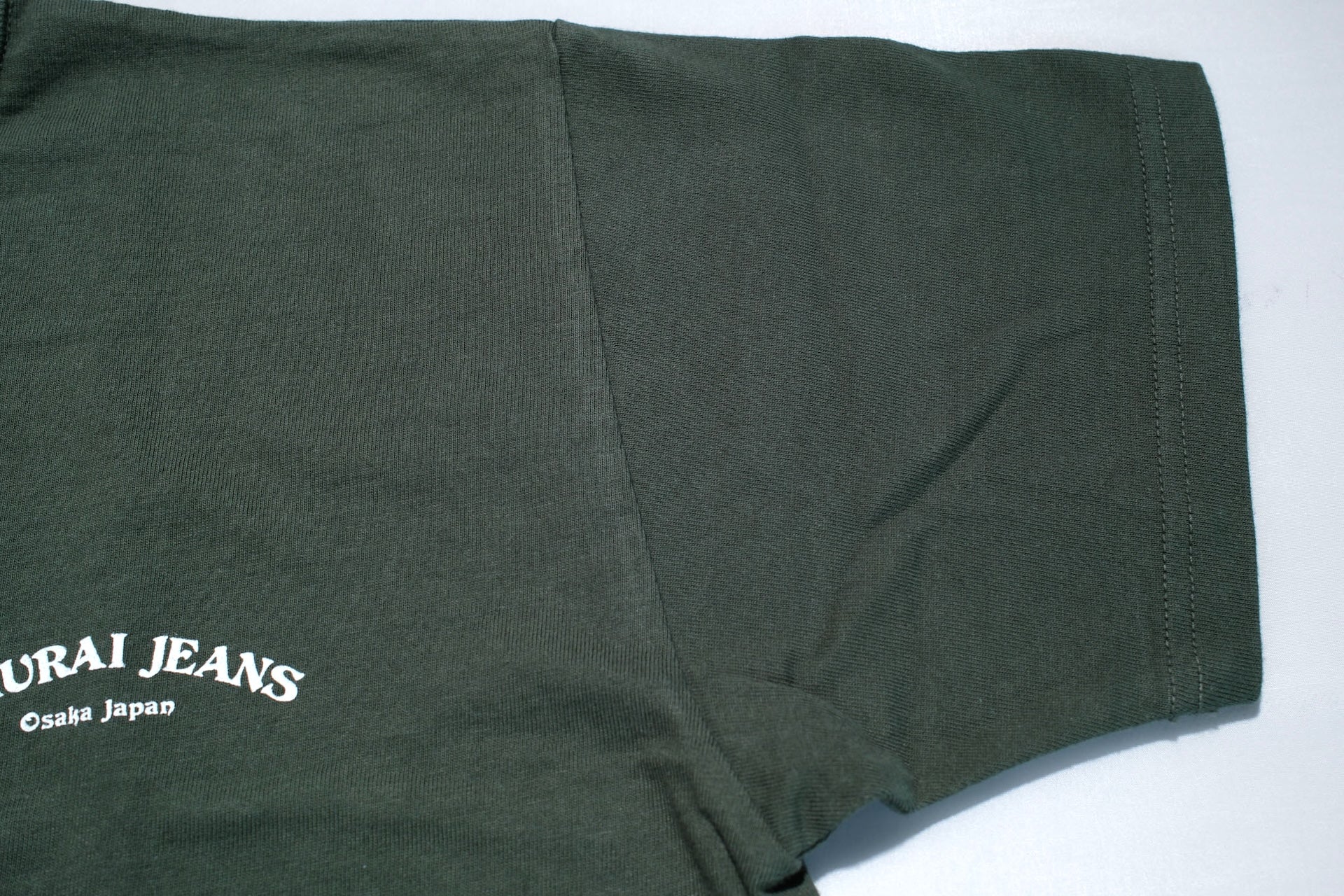 Samurai 8.5oz "Bonsai" Loopwheeled Tee (Olive)