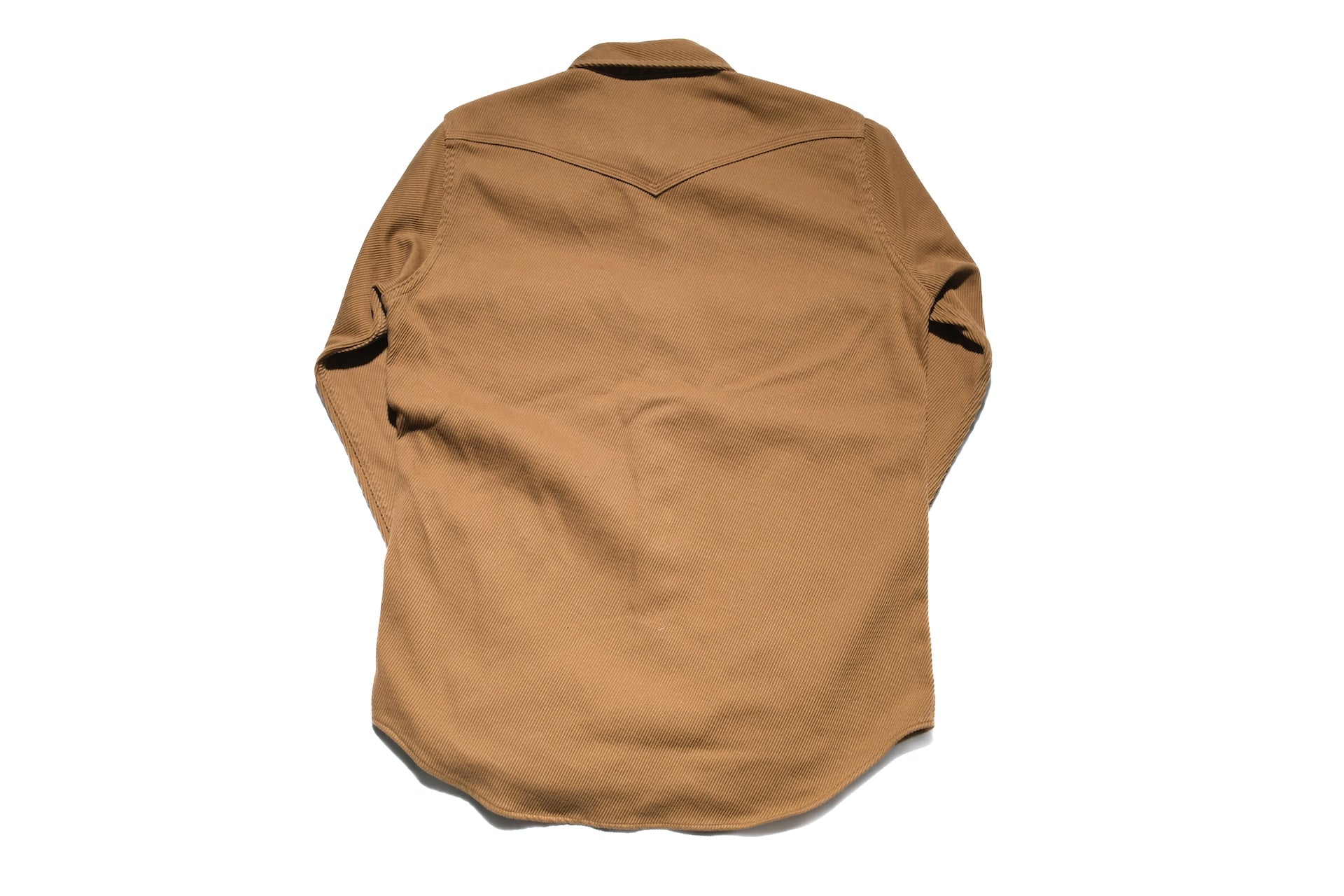 Iron Heart 14oz Heavyweight Kersey Western Shirt (Camel)