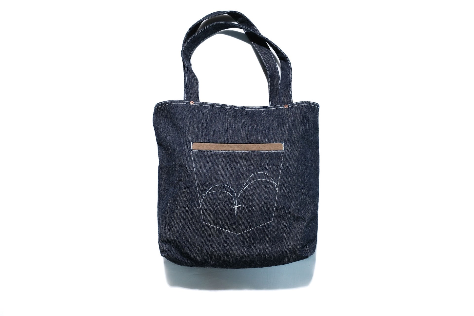 Samurai 19oz "Multi-Functional" Indigo Dyed Denim Tote Bag