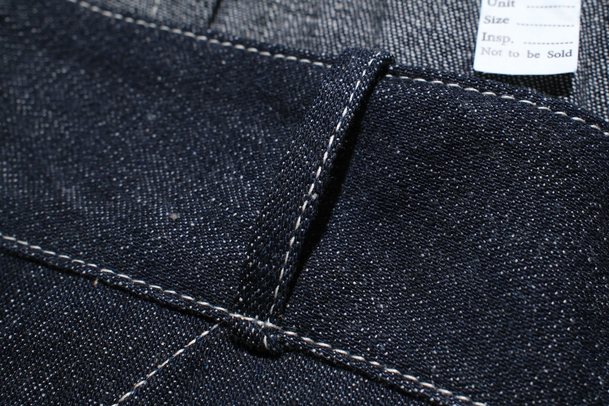 Warehouse Co. 12oz WPA Indigo Dyed Denim Double Knee Trousers (Loose Straight fit)