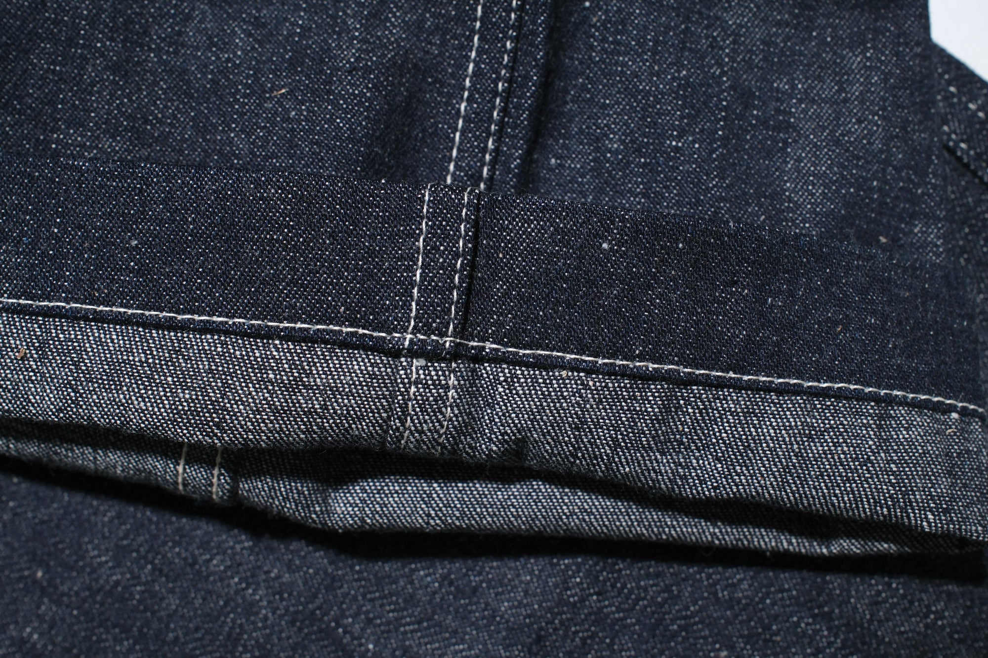 Warehouse Co. 12oz WPA Indigo Dyed Denim Double Knee Trousers (Loose Straight fit)