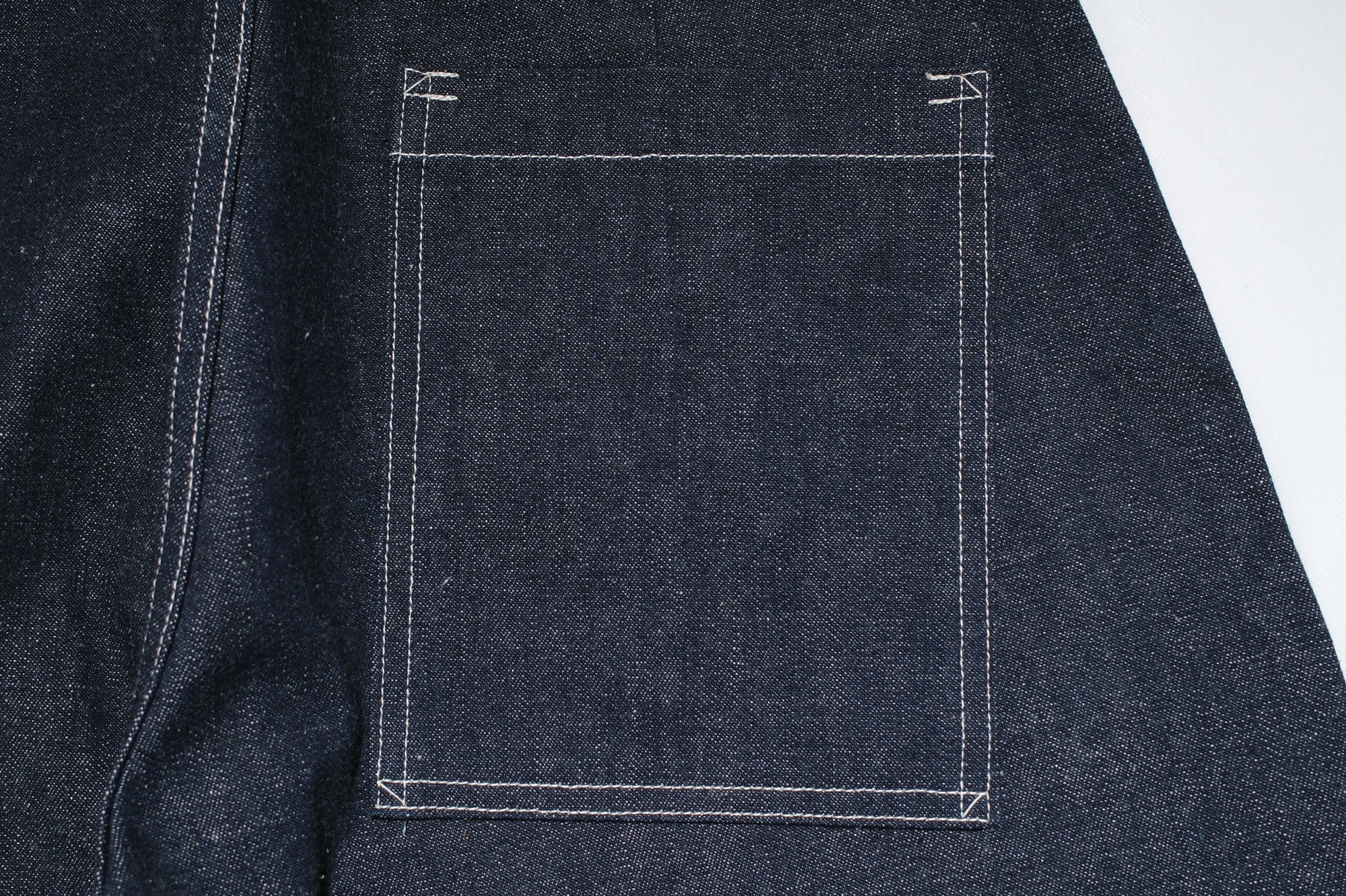 Warehouse Co. 12oz WPA Indigo Dyed Denim Double Knee Trousers (Loose Straight fit)
