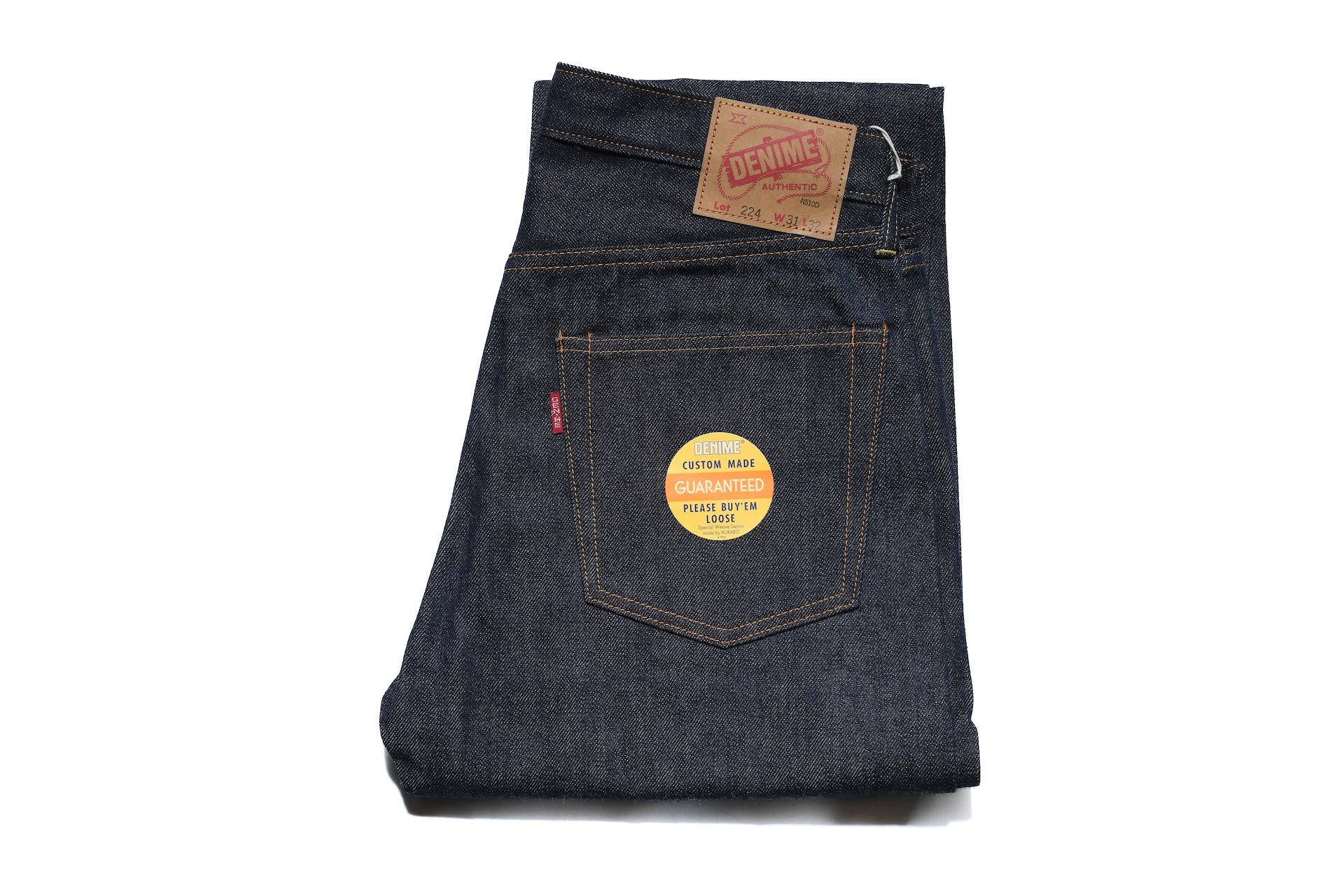 Denime X Warehouse Co. 224 14.5oz  Late '66 Denim (Narrow Straight fit)