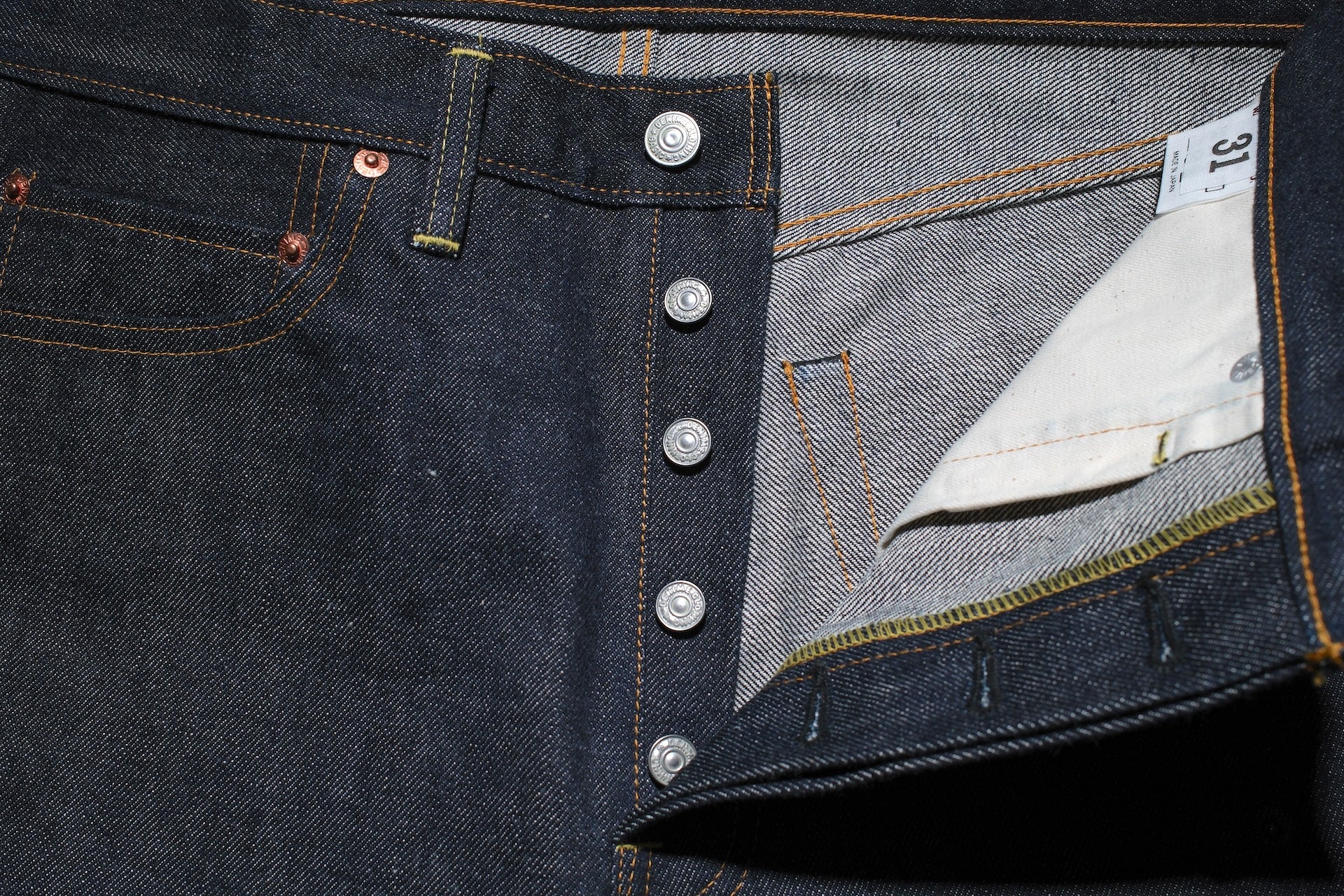 Denime X Warehouse Co. 224 14.5oz  Late '66 Denim (Narrow Straight fit)