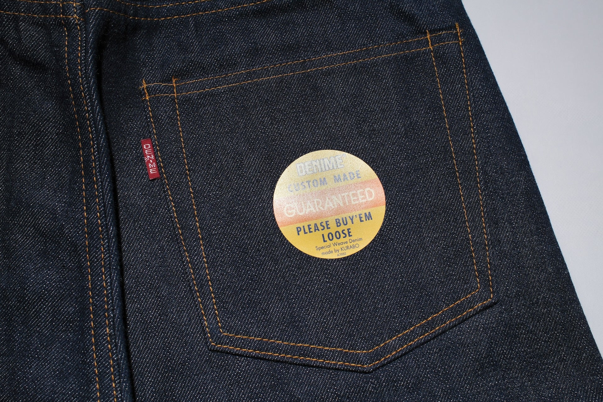 Denime X Warehouse Co. 224 14.5oz  Late '66 Denim (Narrow Straight fit)