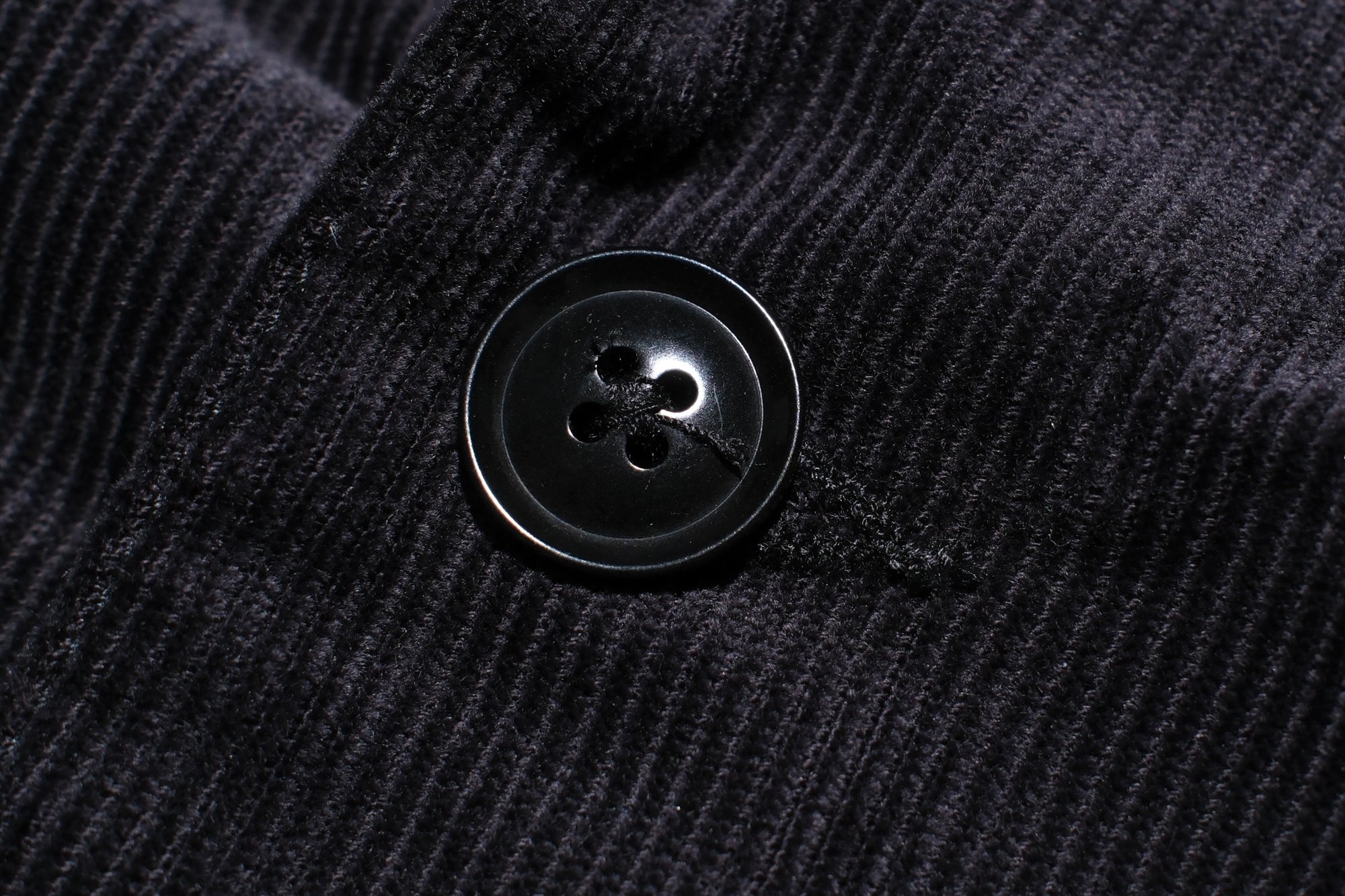 MOMOTARO JEANS 13-Wales Corduroy Work Jacket (Black)