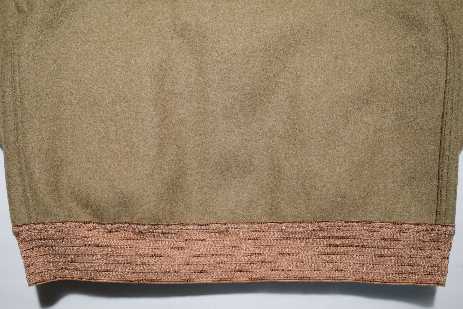 Warehouse Co "Civilian Version" A-1 Melton Wool Jacket (Vintage Olive)