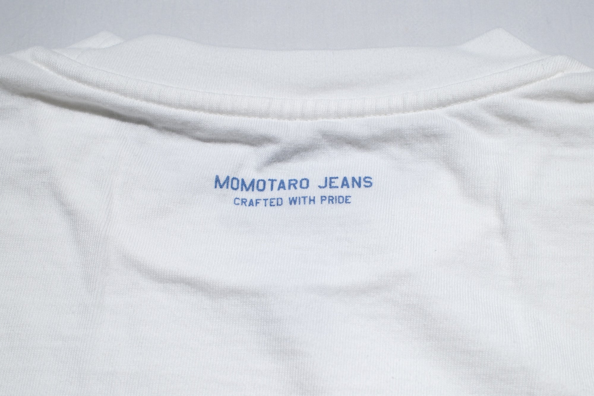 MOMOTARO JEANS 7oz "Shogun" S/S Tee (White)