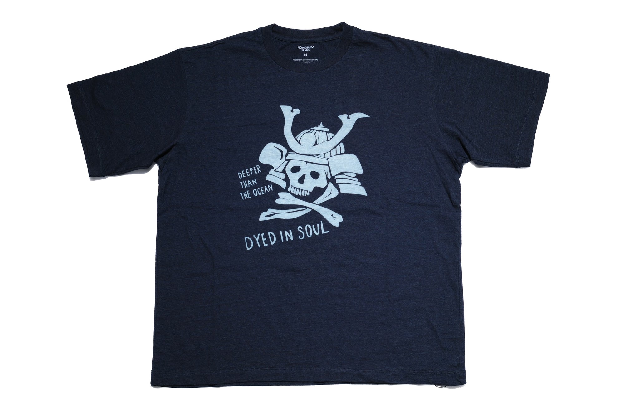 MOMOTARO JEANS 7oz "Shogun" S/S Tee (Indigo)