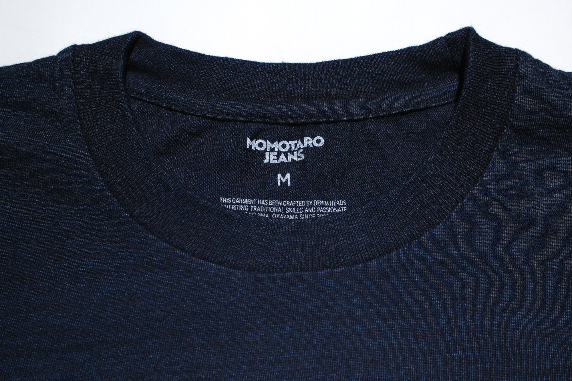 MOMOTARO JEANS 7oz "Shogun" S/S Tee (Indigo)