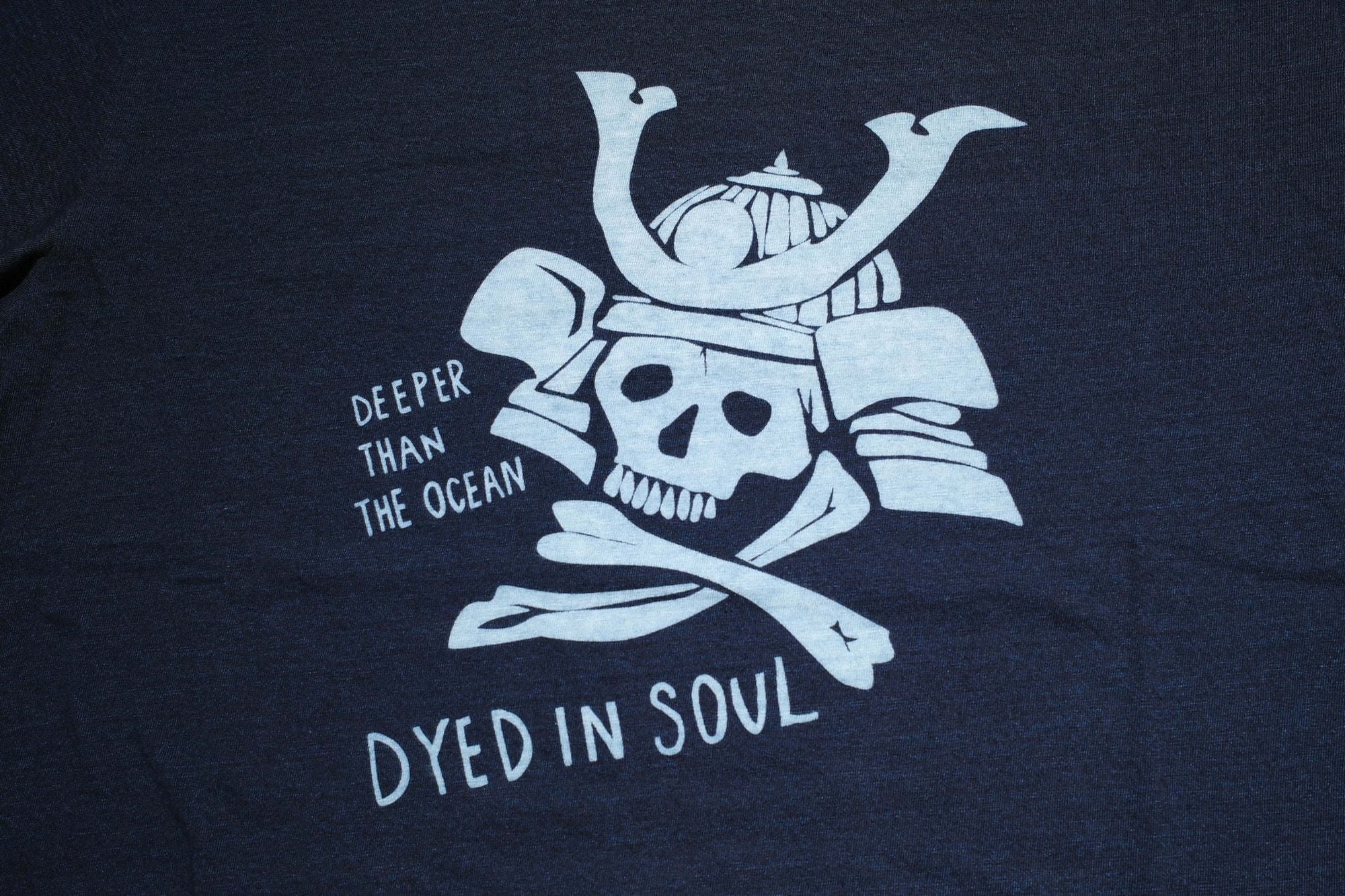 MOMOTARO JEANS 7oz "Shogun" S/S Tee (Indigo)