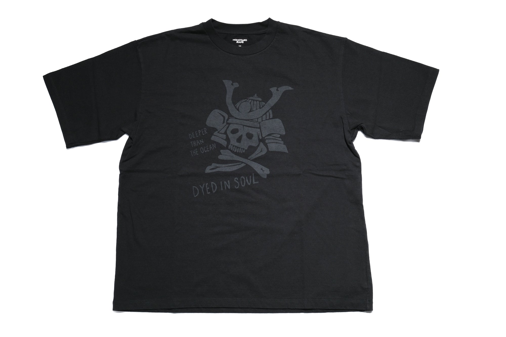 MOMOTARO JEANS 7oz "Shogun" S/S Tee (Black)
