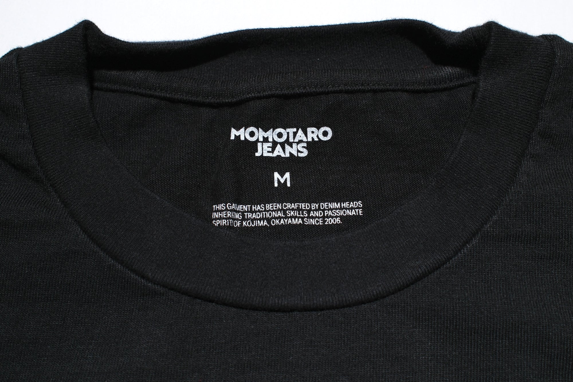 MOMOTARO JEANS 7oz "Octopus" S/S Tee (Black)