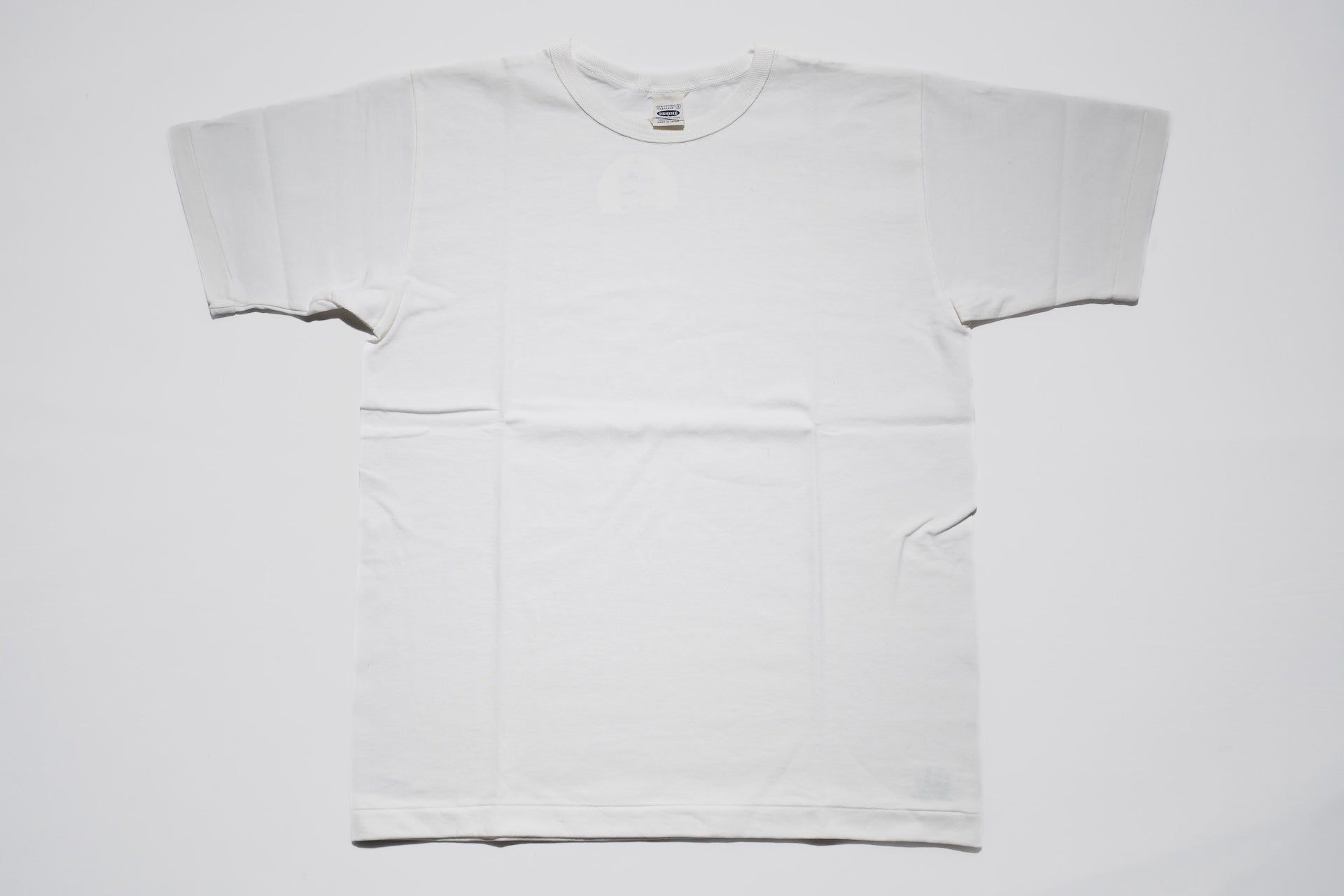 Denime X Warehouse Co. 7oz Loopwheeled Plain Tee (Off White)