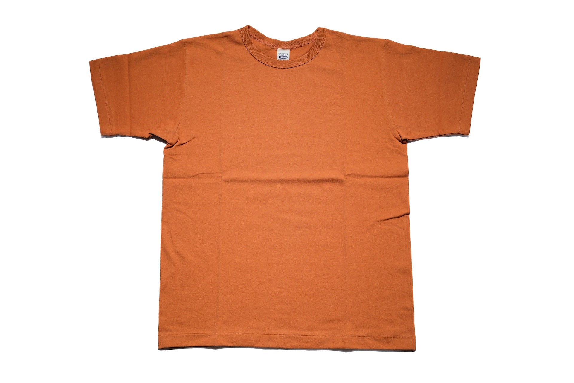 Denime X Warehouse Co. 7oz Loopwheeled Plain Tee (Brick)