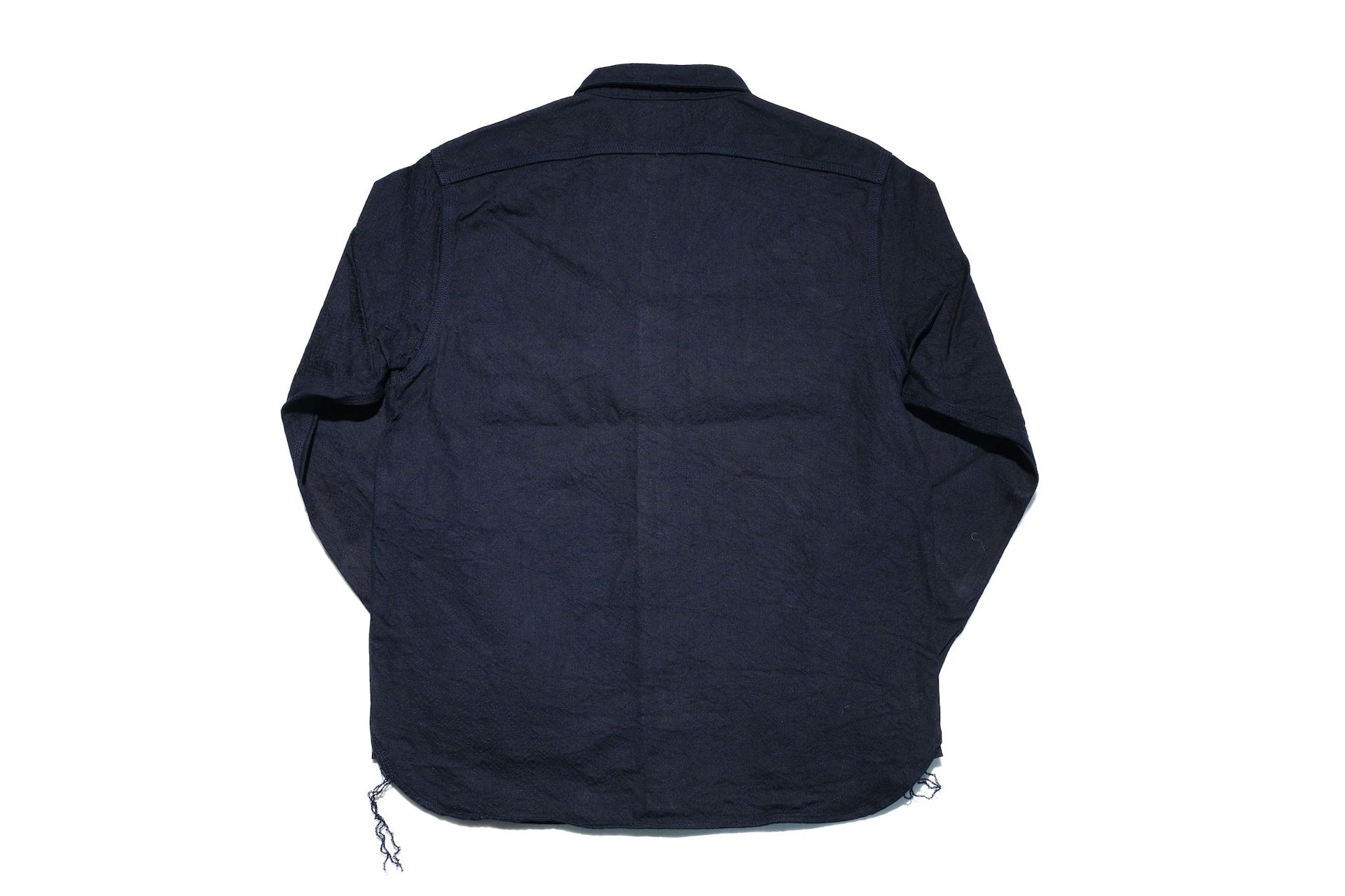 Samurai Indigo Dyed "Year of the Snake" Jacquard Workshirt (Oversea Edition)