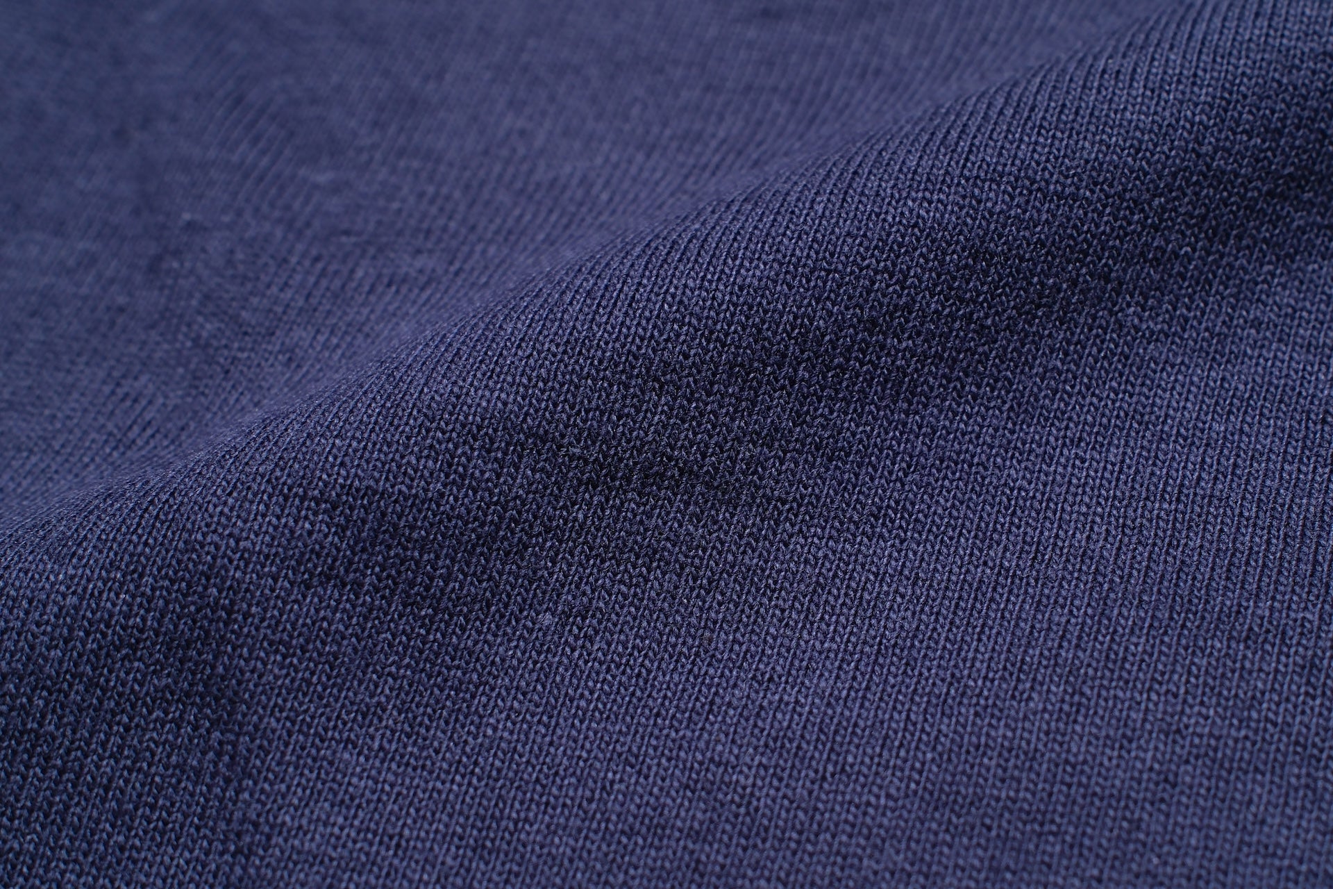 Denime X Warehouse Co. 7oz Loopwheeled Plain Tee (Ink Navy)