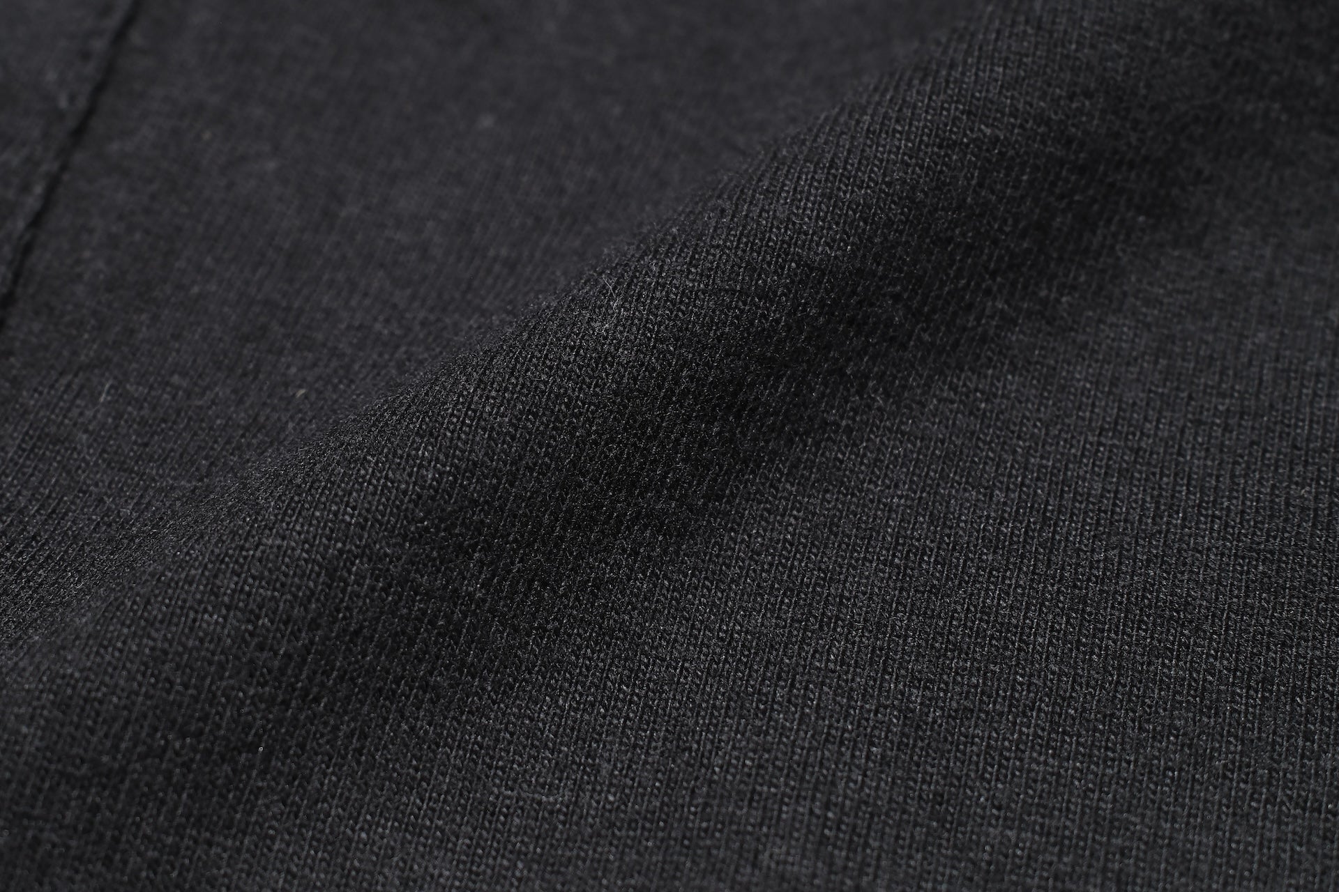 The Flat Head 9oz Loopwheeled L/S Henley Tee (Black)