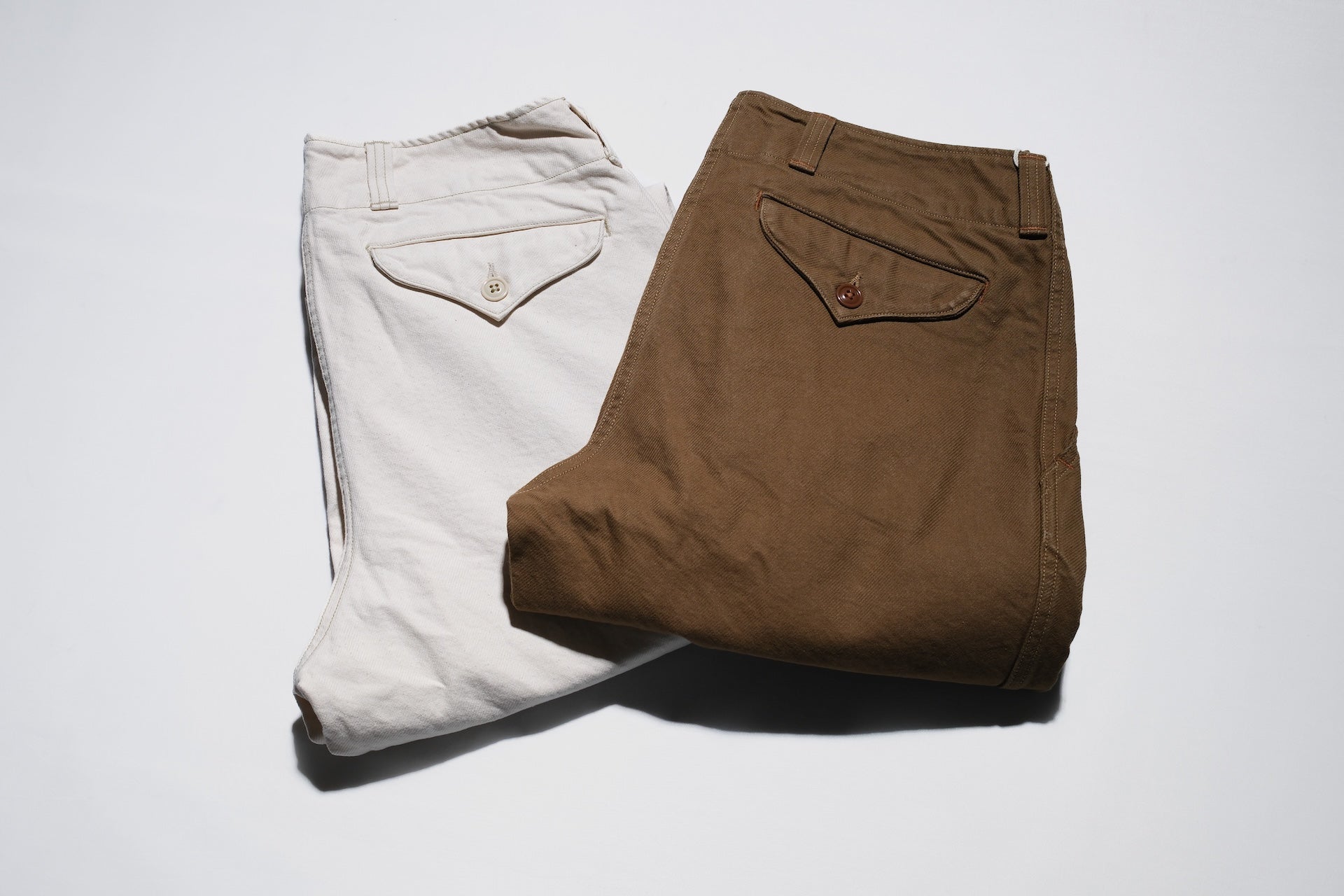 Freewheelers Military Kersey "Aviator's Trousers" (Dark Beige)