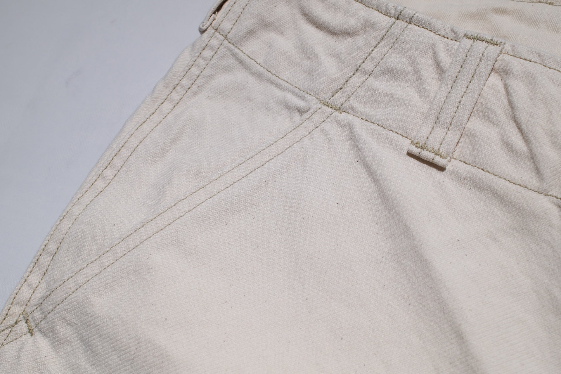 Freewheelers Military Kersey "Aviator's Trousers" (Raw White)