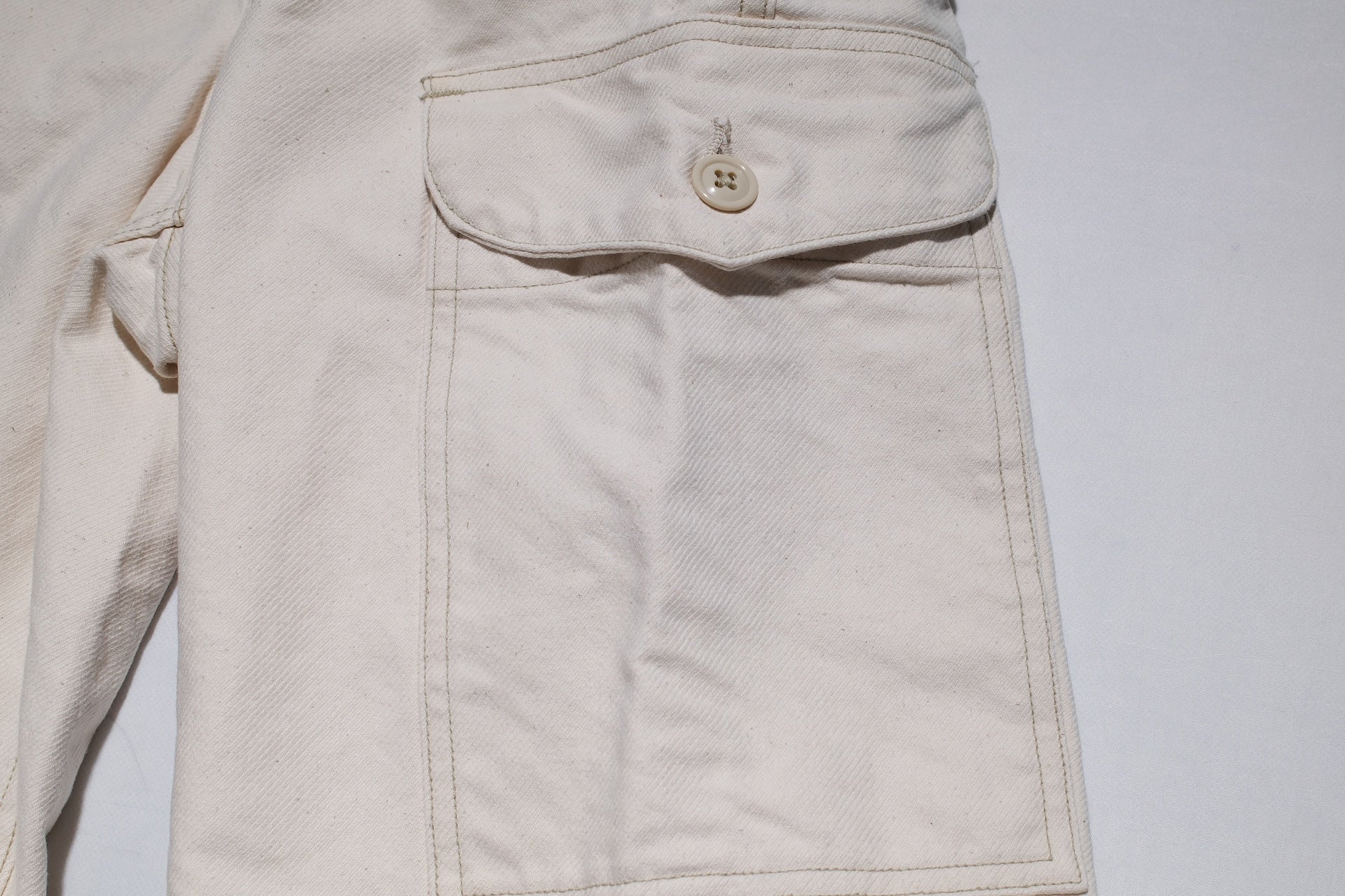 Freewheelers Military Kersey "Aviator's Trousers" (Raw White)