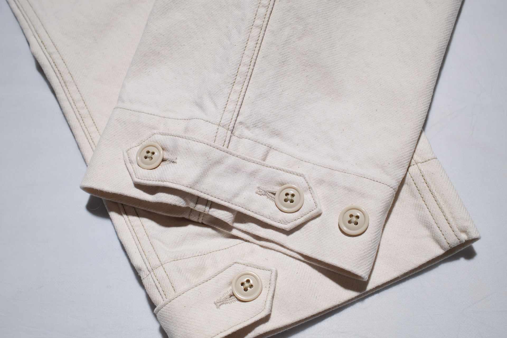 Freewheelers Military Kersey "Aviator's Trousers" (Raw White)