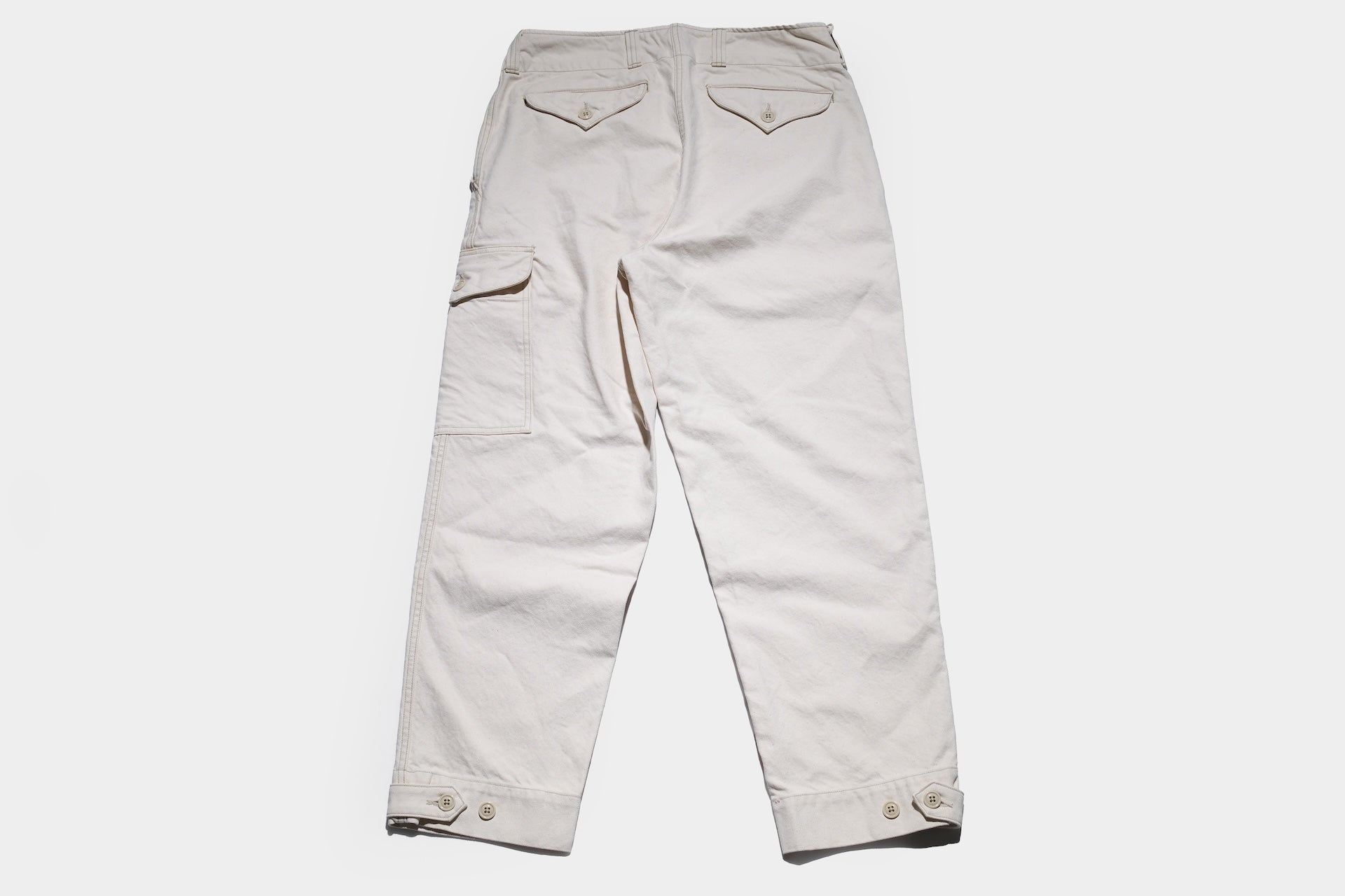 Freewheelers Military Kersey "Aviator's Trousers" (Raw White)