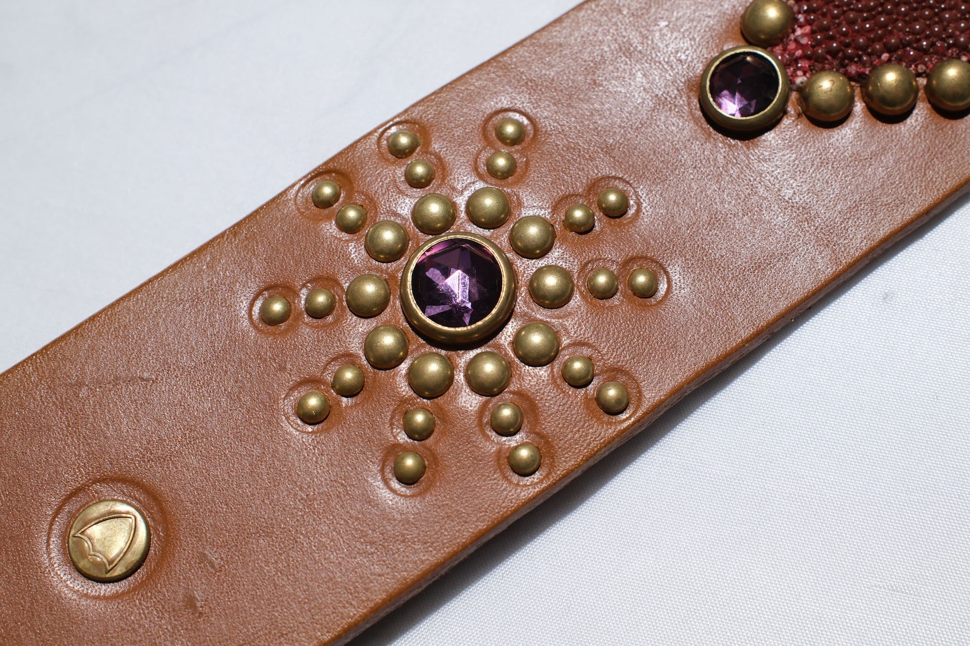 Hollywood Trading Company "Devil Eyes" Belt (Purple Haze Special Run)