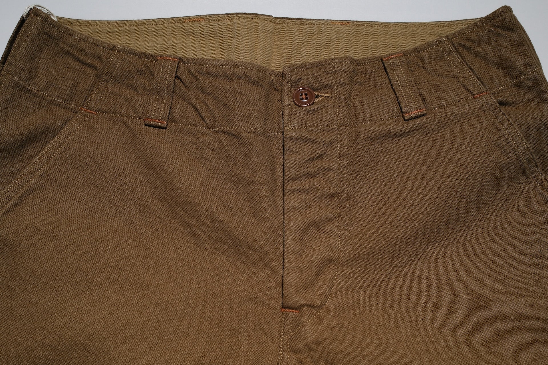 Freewheelers Military Kersey "Aviator's Trousers" (Dark Beige)