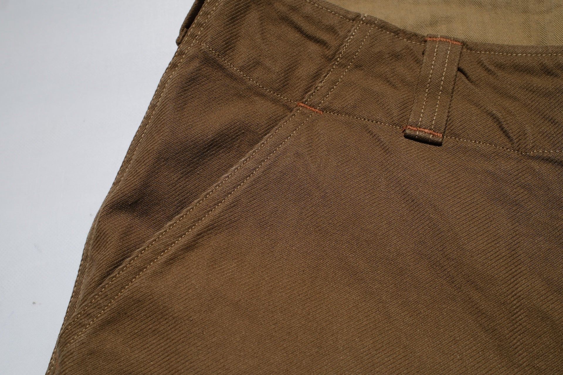 Freewheelers Military Kersey "Aviator's Trousers" (Dark Beige)