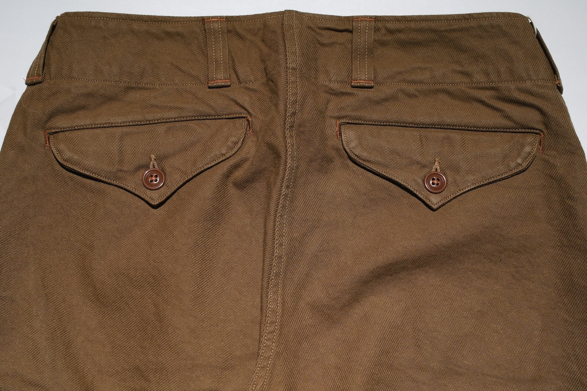 Freewheelers Military Kersey "Aviator's Trousers" (Dark Beige)