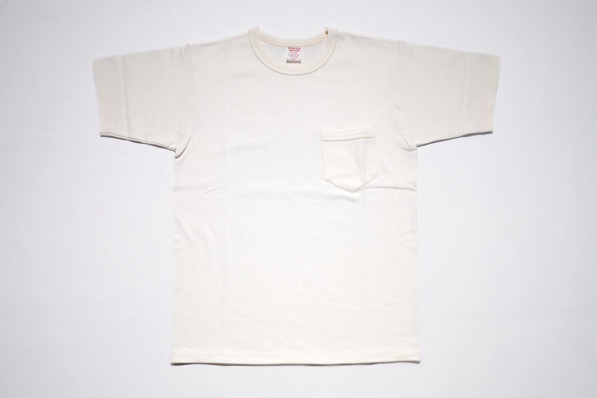 Freewheelers Heavyweight Jersey Pocket Tee (Off White)