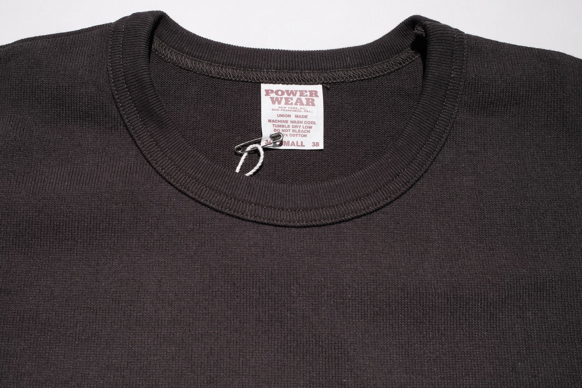 Freewheelers Heavyweight Jersey Pocket Tee (Jet Black)