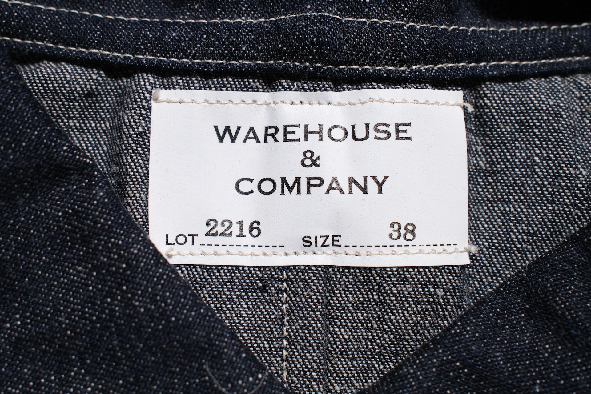 Warehouse 12oz "New Deal Programs" Indigo Dyed Denim Coverall