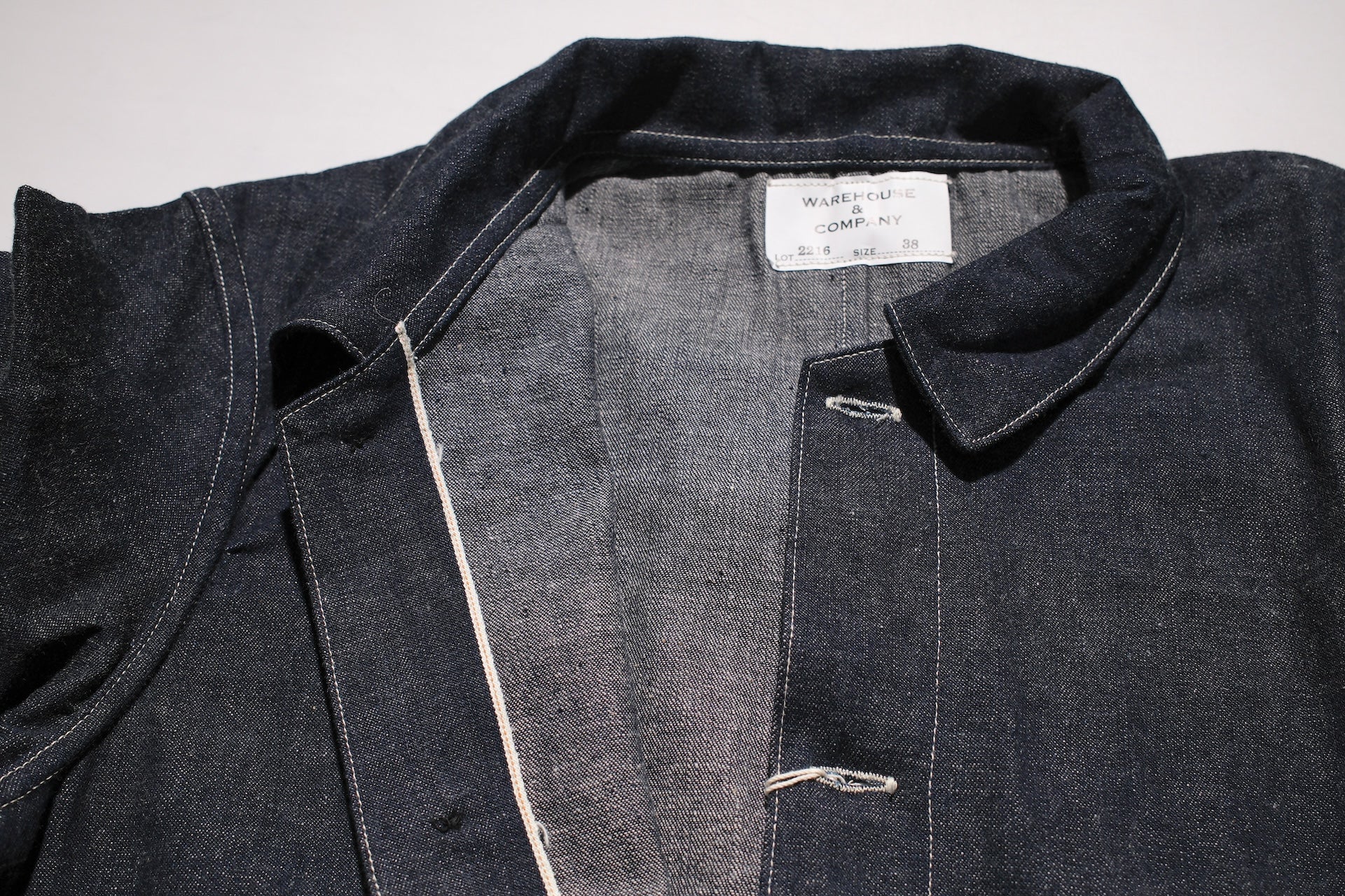 Warehouse 12oz "New Deal Programs" Indigo Dyed Denim Coverall