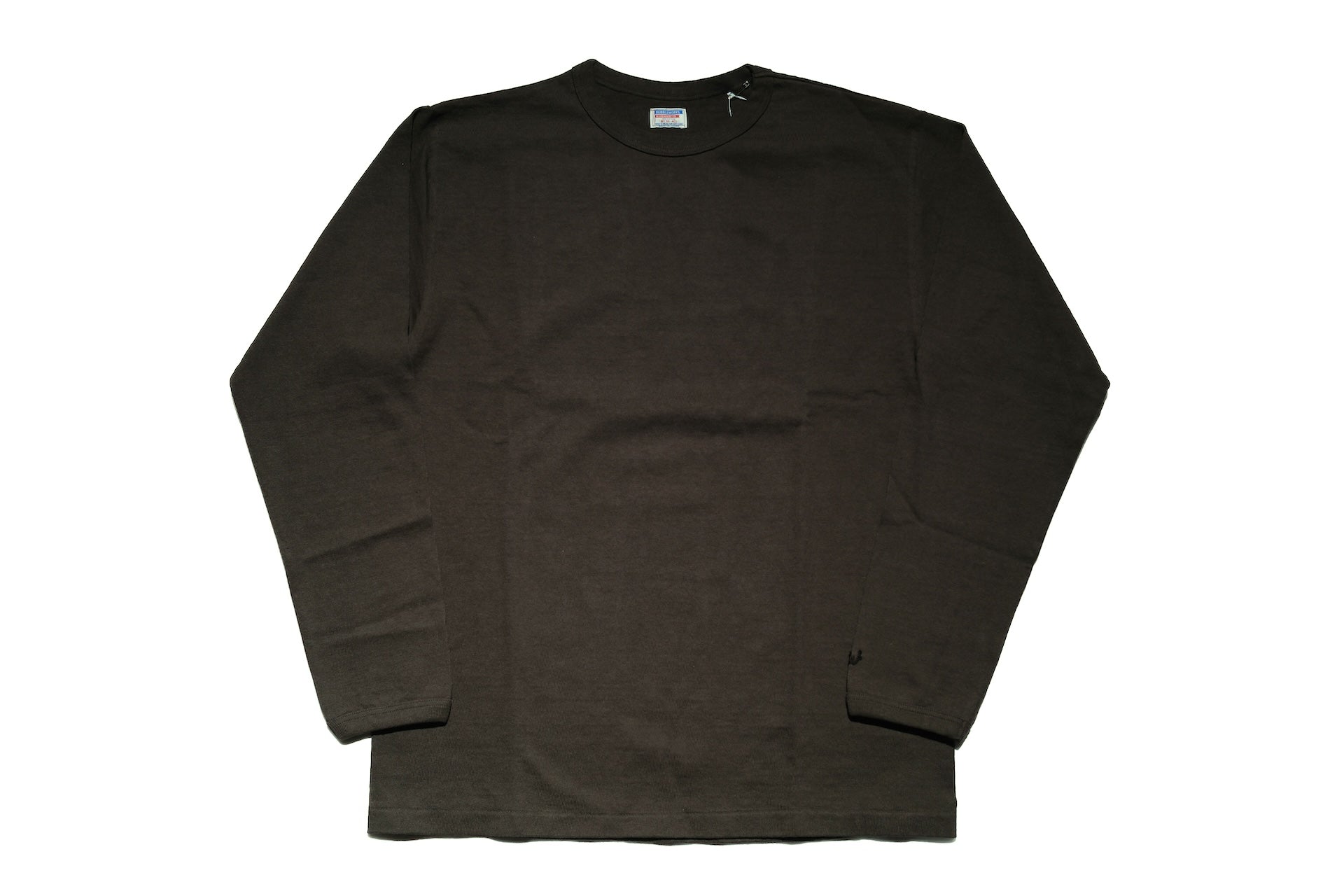 Dubble Works 9oz "Ultra-Heavy" Loopwheeled L/S Tee (Sumi Black)