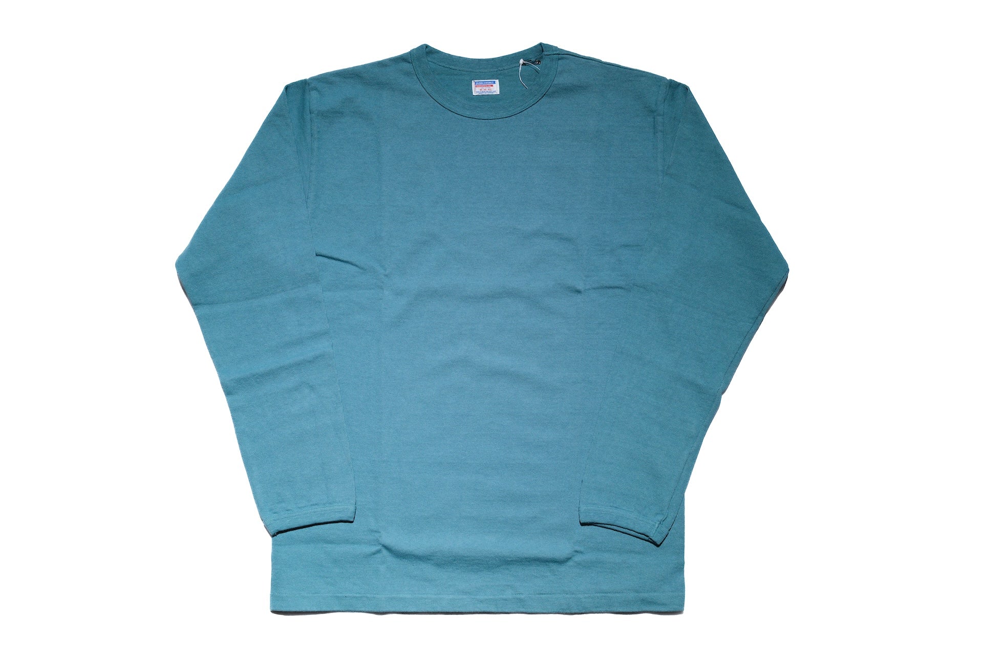 Dubble Works 9oz "Ultra-Heavy" Loopwheeled L/S Tee (Turquoise)