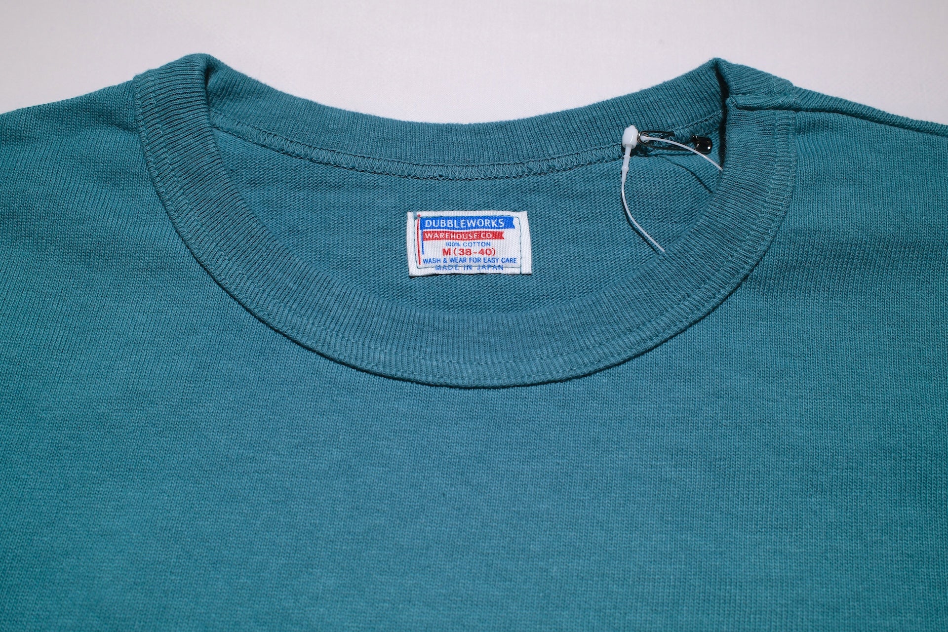 Dubble Works 9oz "Ultra-Heavy" Loopwheeled L/S Tee (Turquoise)