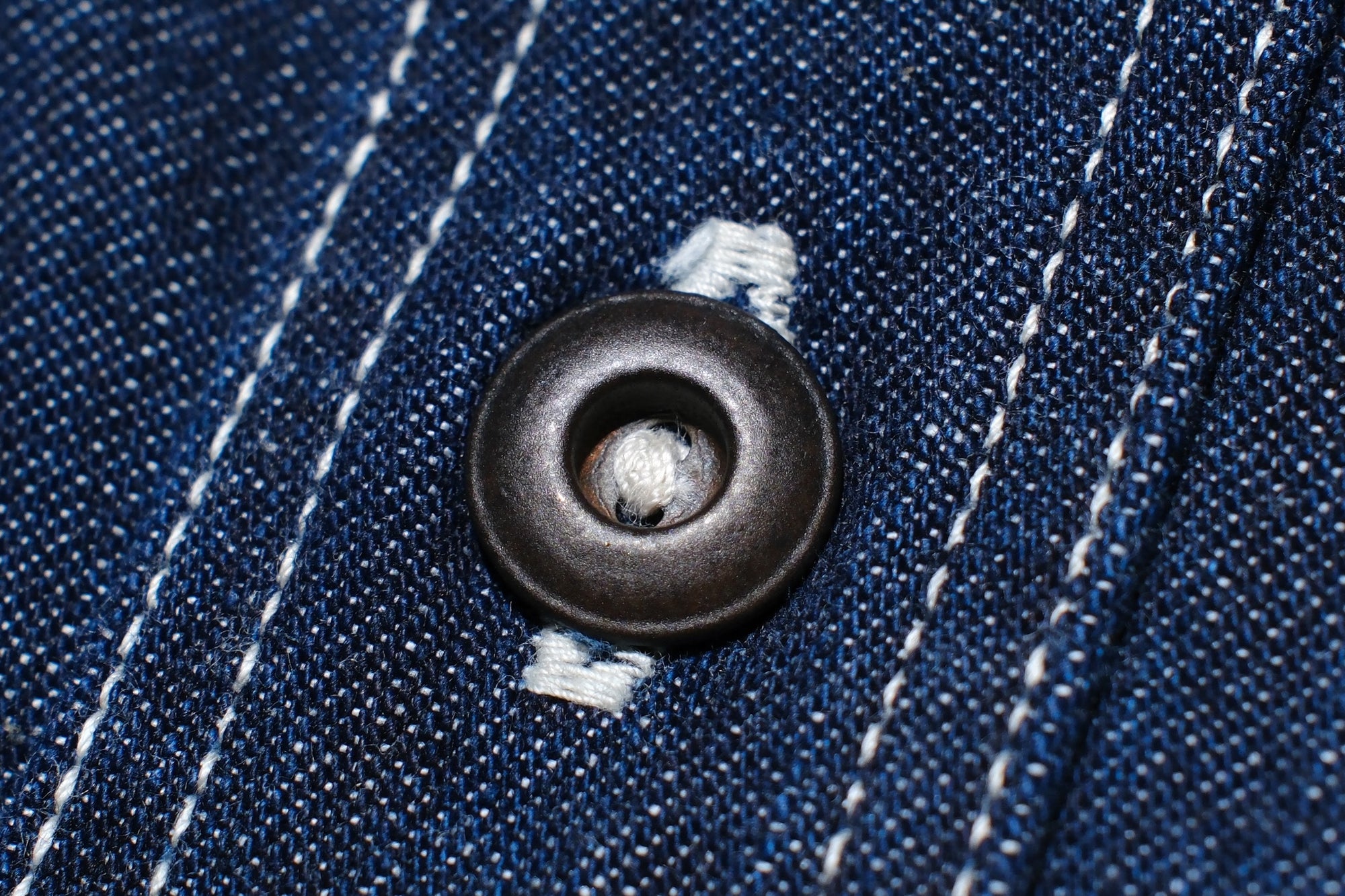 Freewheelers 8.5oz Indigo Denim “Birner” Mechanic Shirt