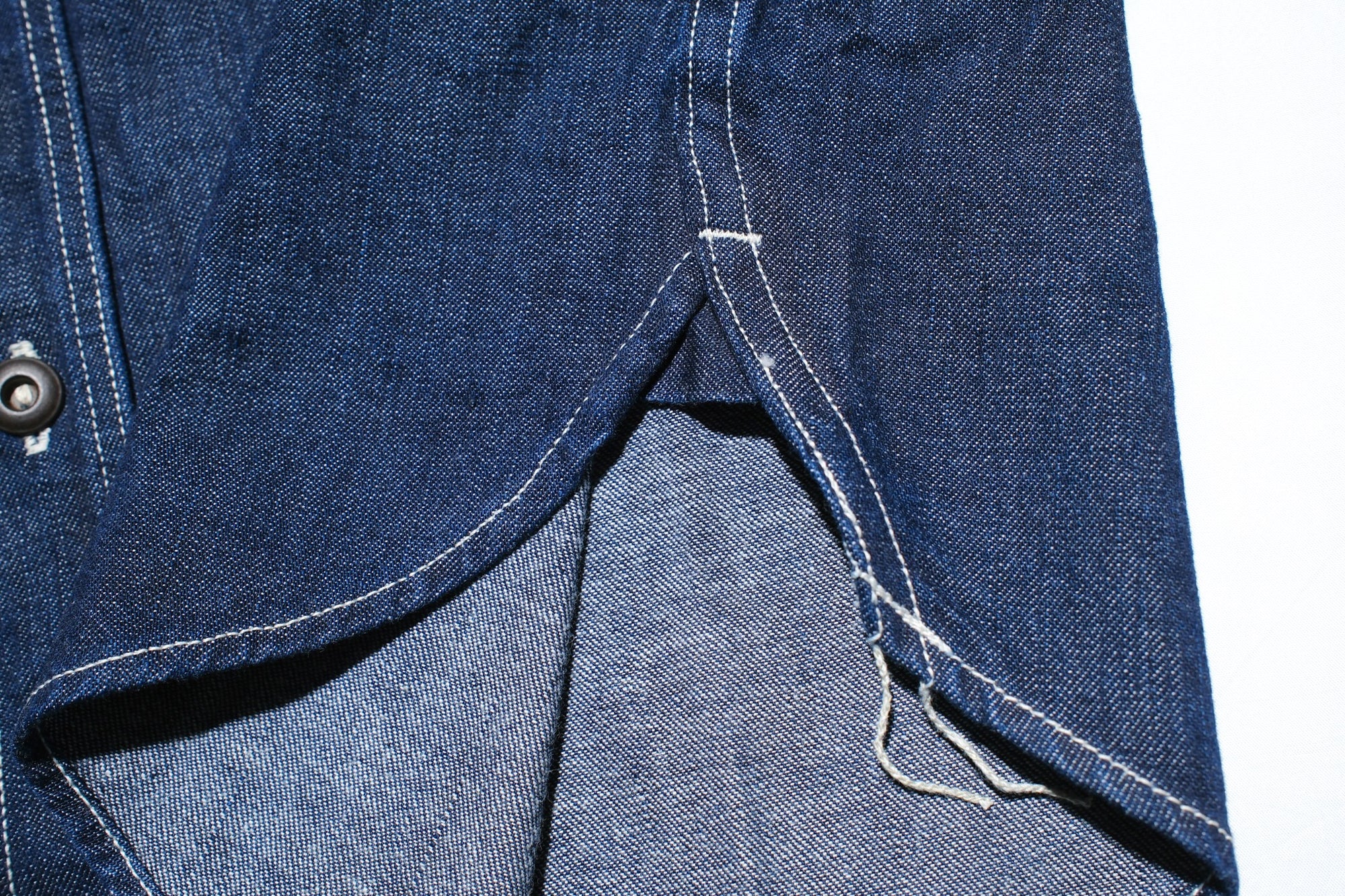 Freewheelers 8.5oz Indigo Denim “Birner” Mechanic Shirt
