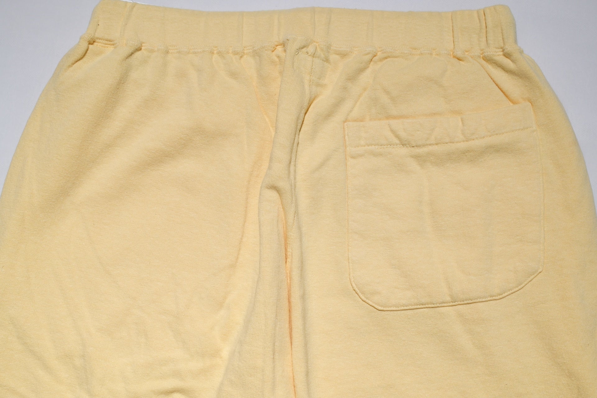 Dubble Works 9oz 'All-Season' Tubular Sweatpants (Pale Yellow)